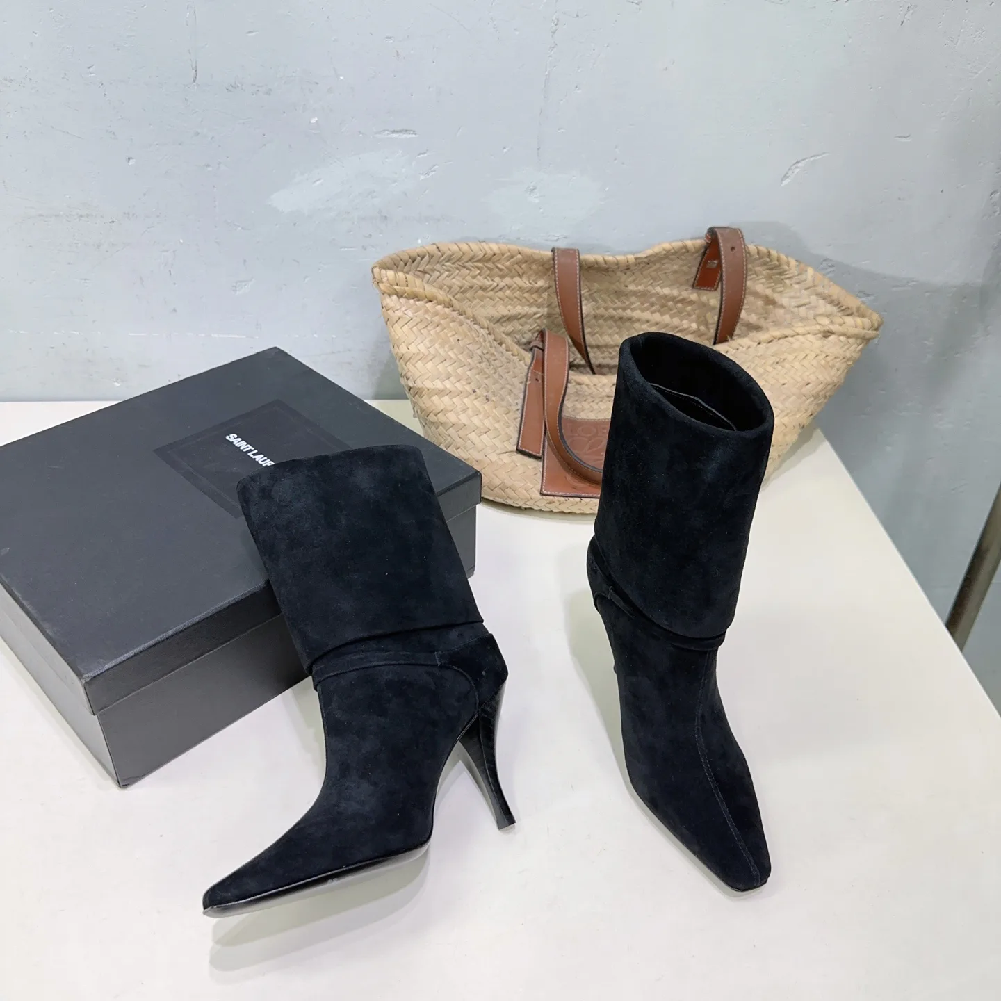 Ботильоны Женские Saint Laurent 19038979