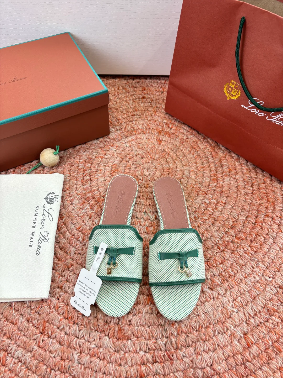 Шлепанцы Женские Loro Piana 11745830