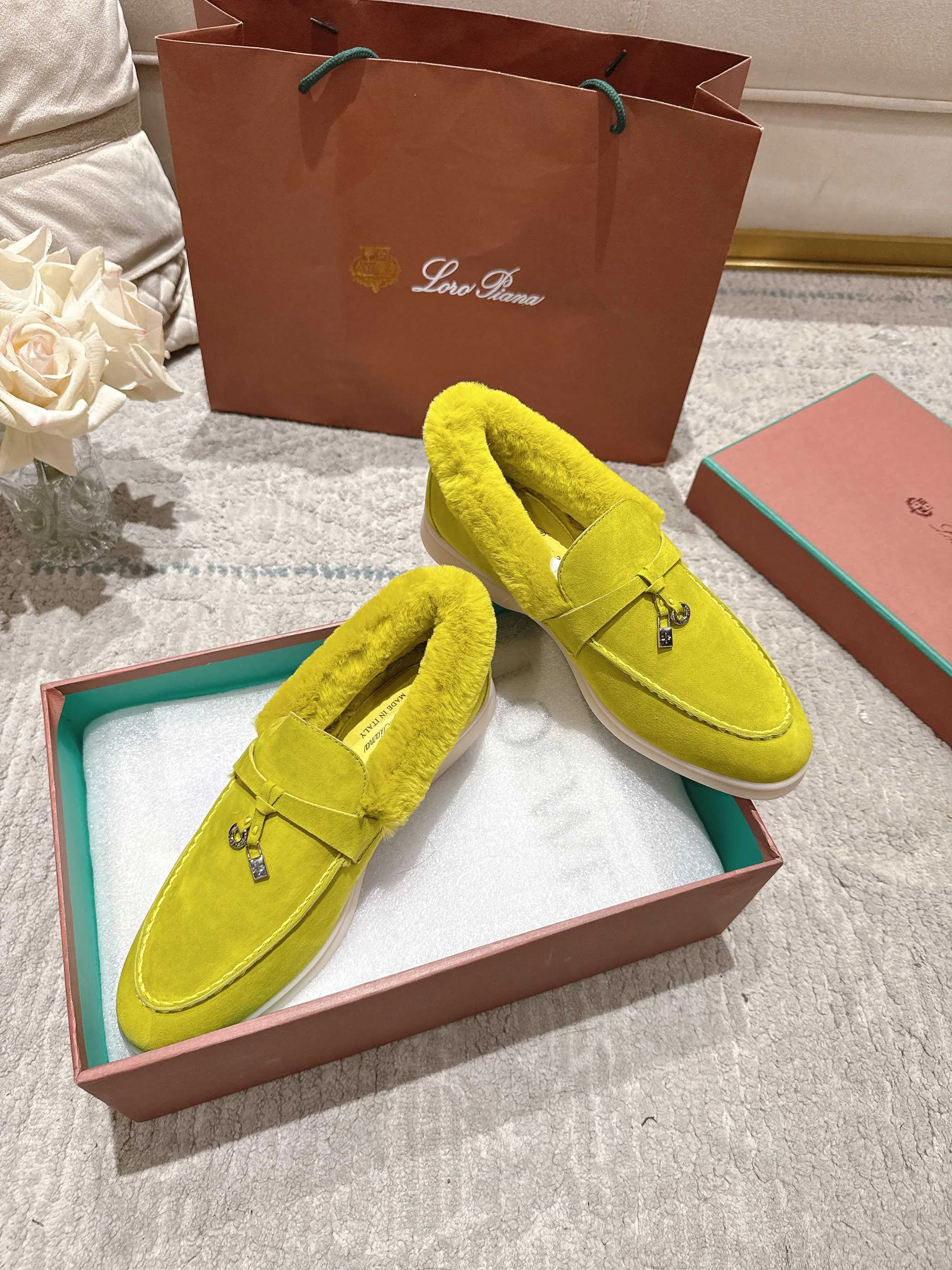 Лоферы Женские Loro Piana 140407