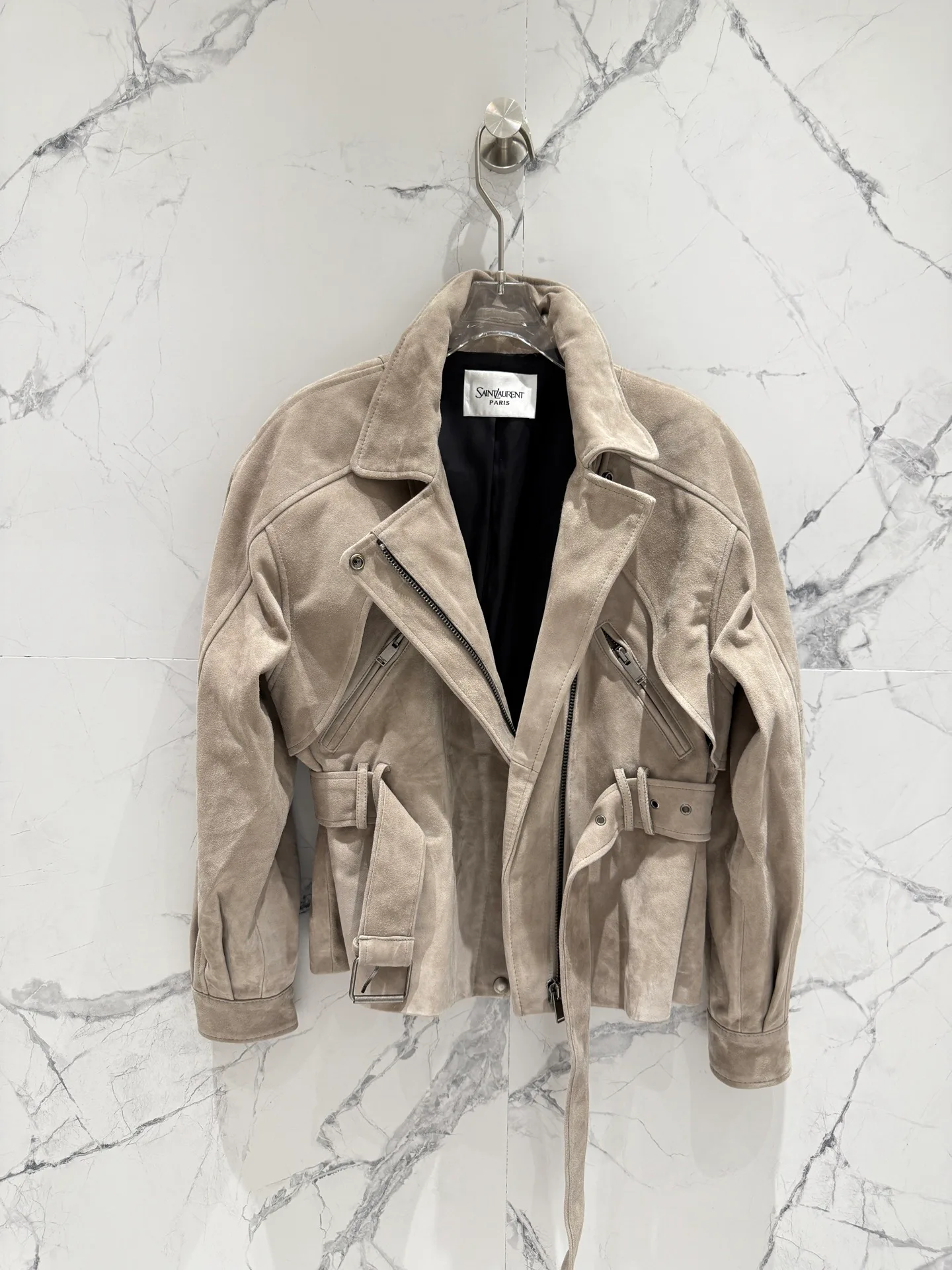 Куртки И Пуховики Женские Saint Laurent 785557