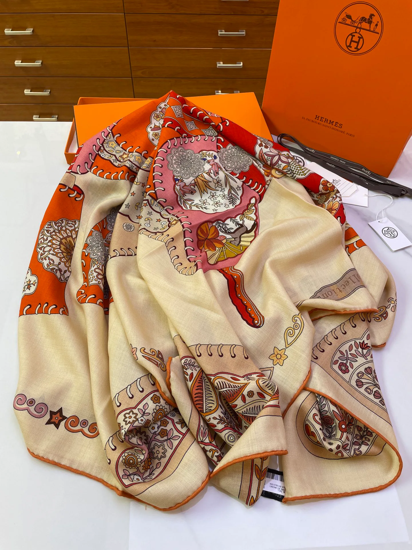Шарфы Hermes 17928315