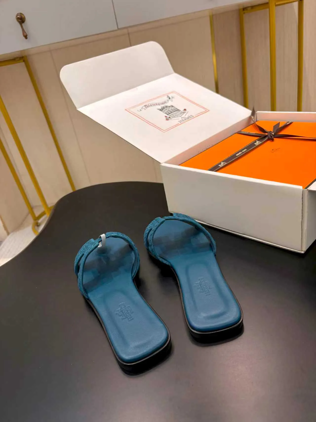 Шлепанцы Женские Hermes 735229