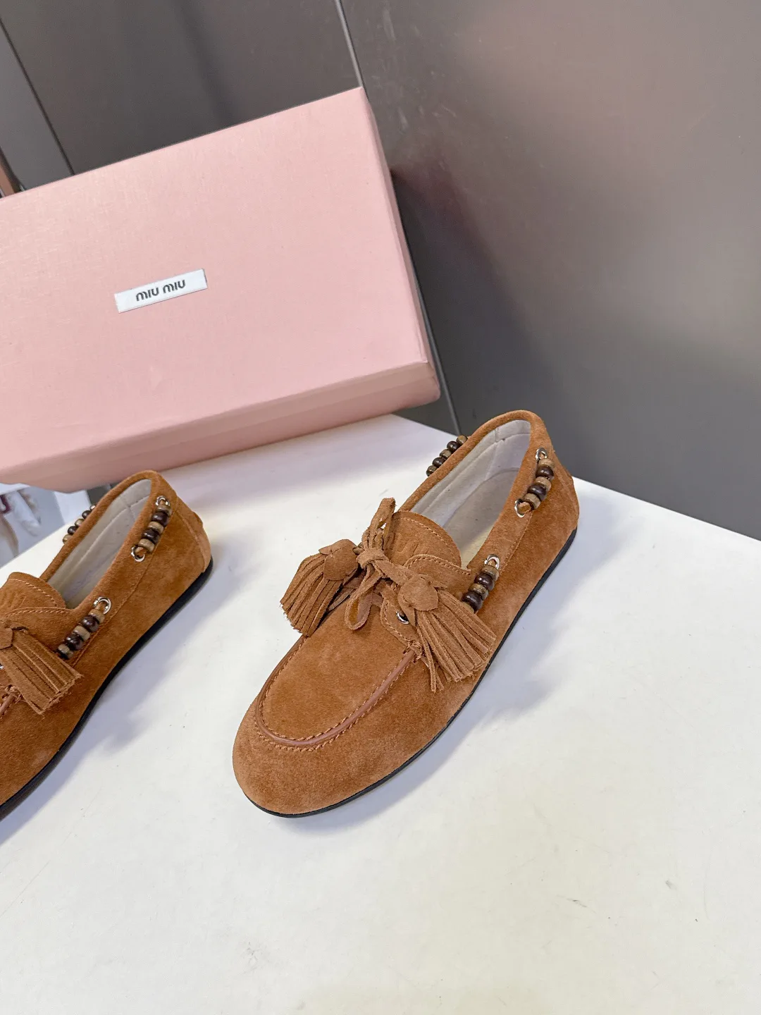 Мокасины Женские Miu Miu 139415