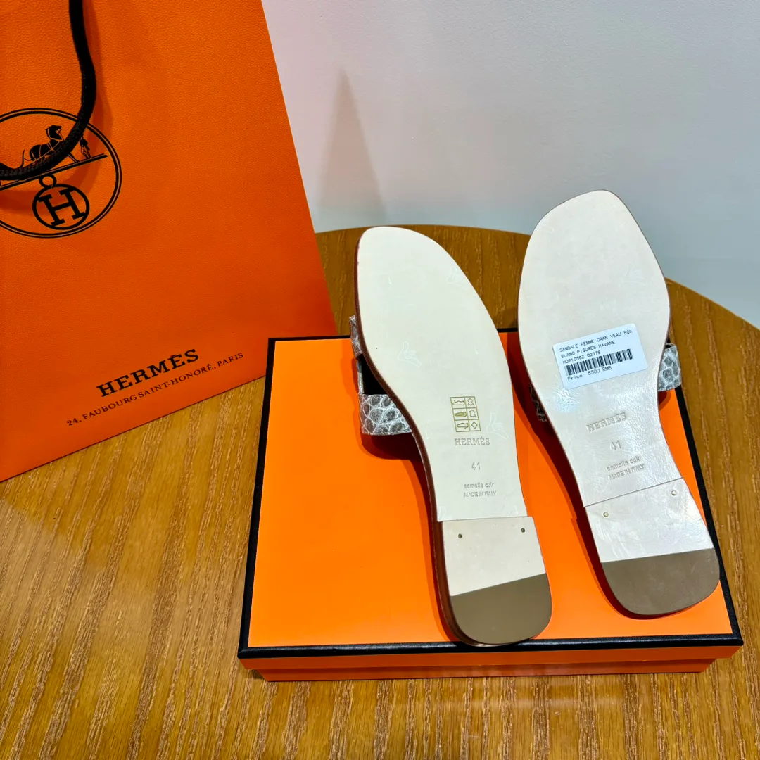 Шлепанцы Женские Hermes 4504089