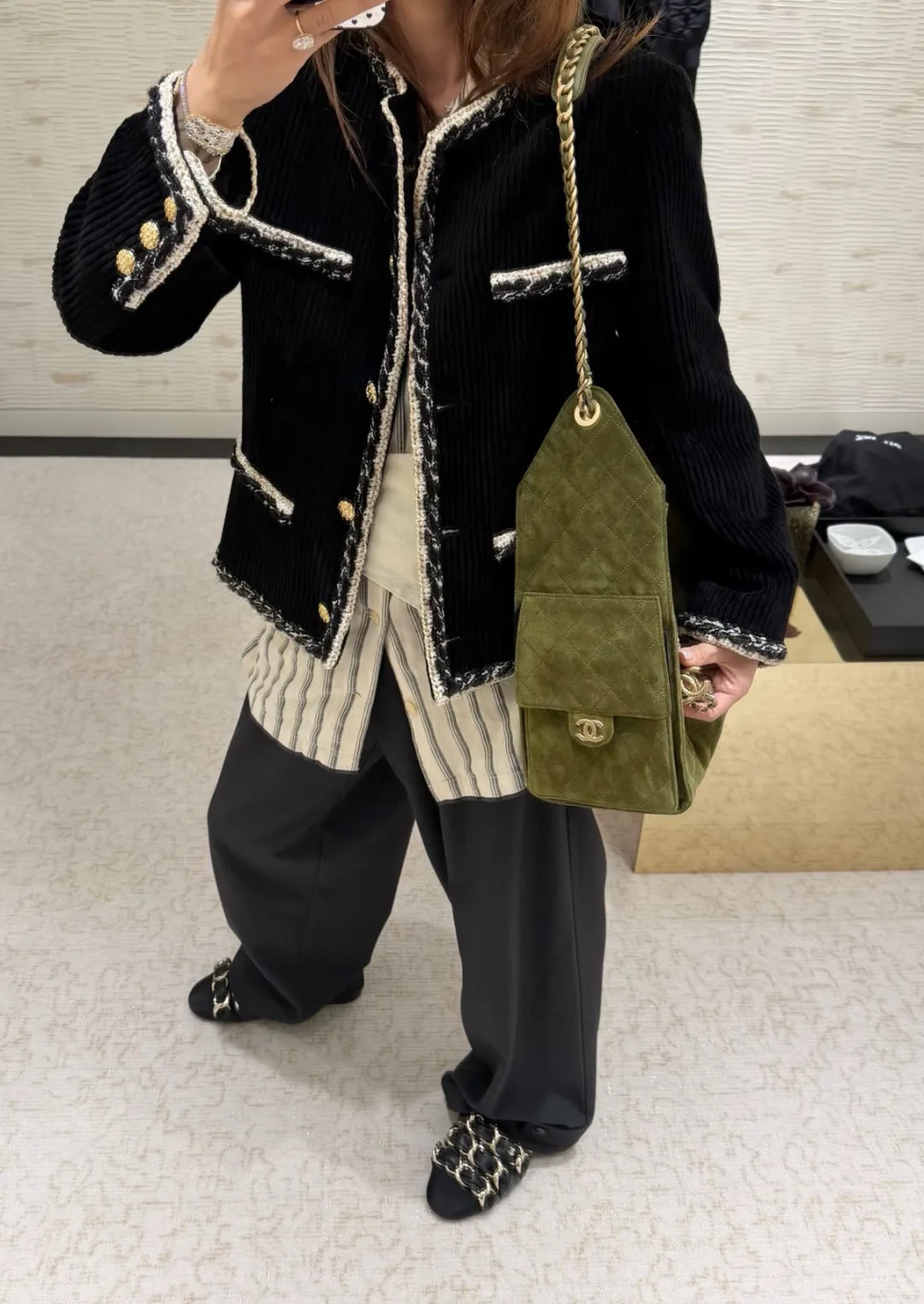 Куртки И Пуховики Женские Chanel 879532