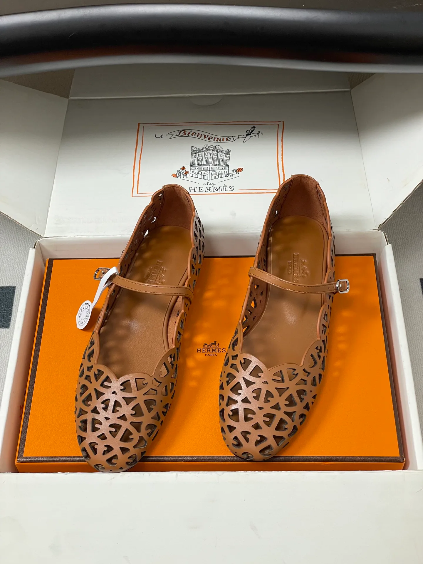 Балетки Женские Hermes 17558036