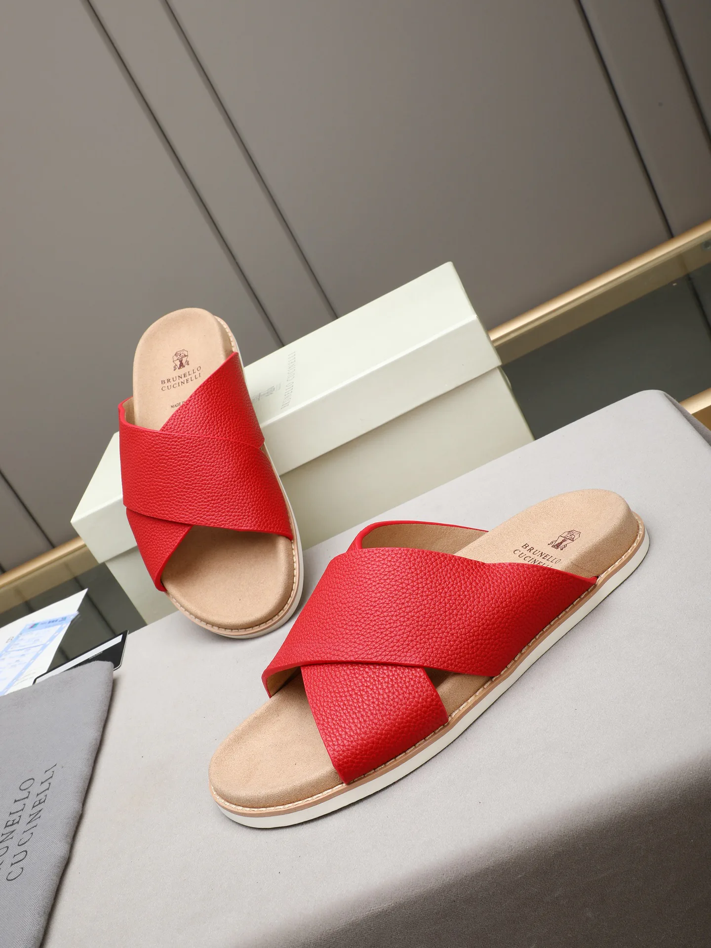 Сандалии Мужские Brunello Cucinelli 5933220