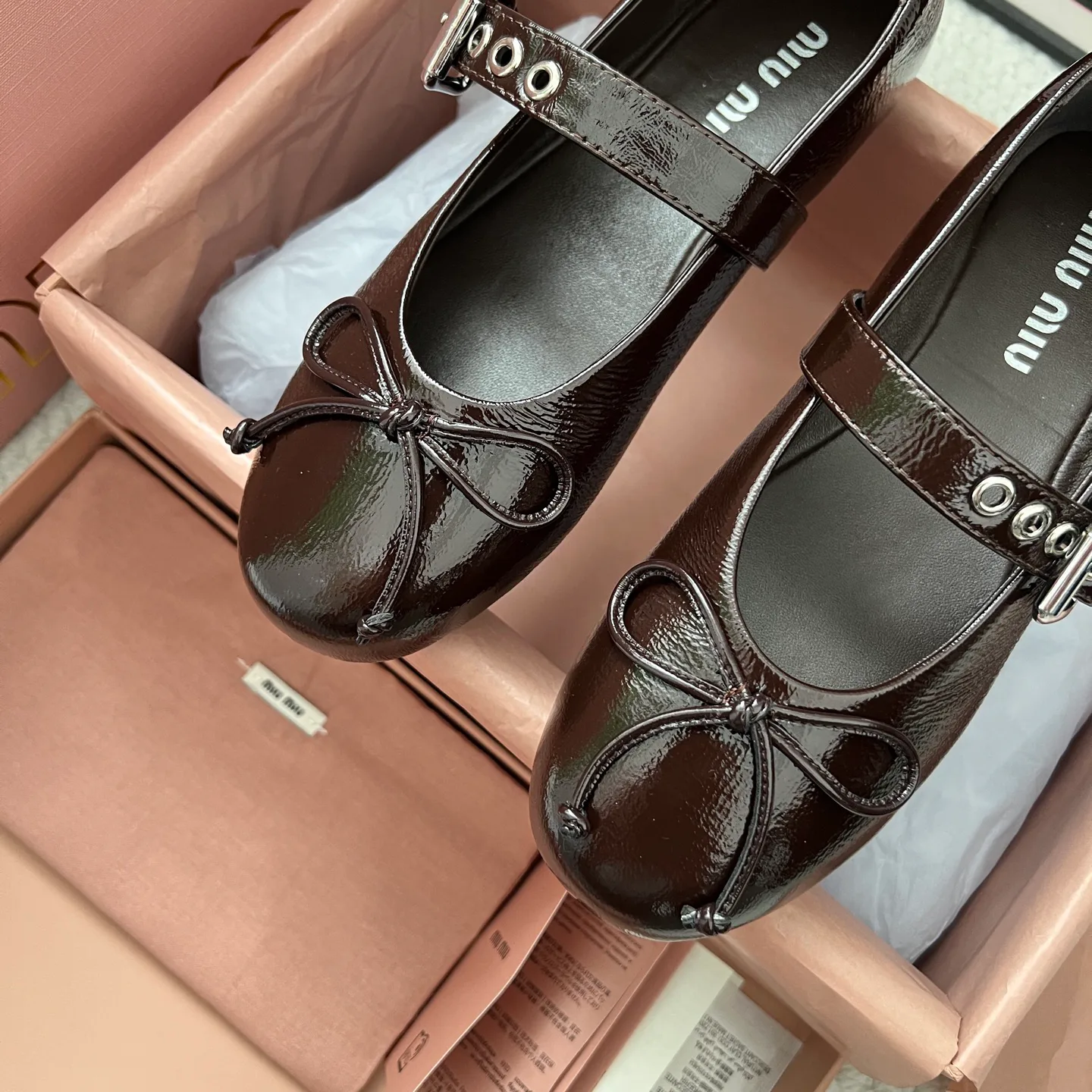 Балетки Женские Miu Miu 11543814