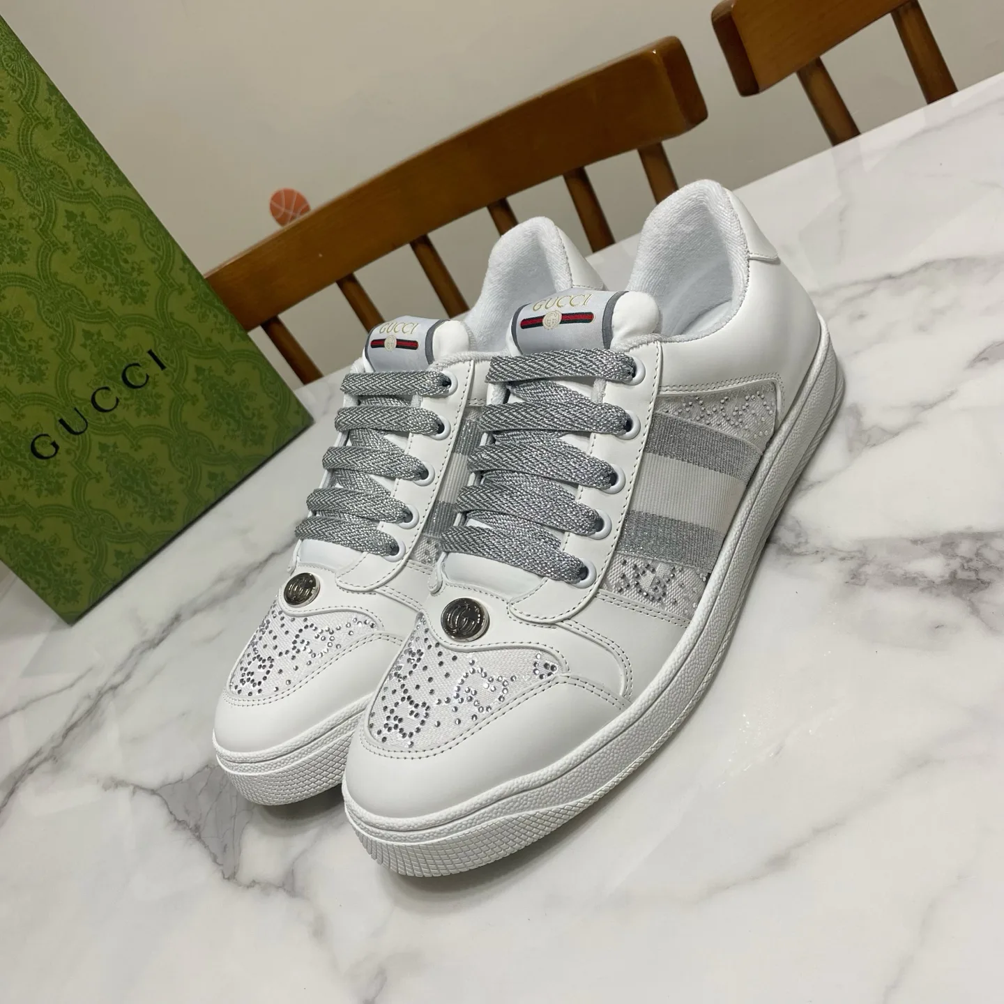 Кеды Женские Gucci 1458198