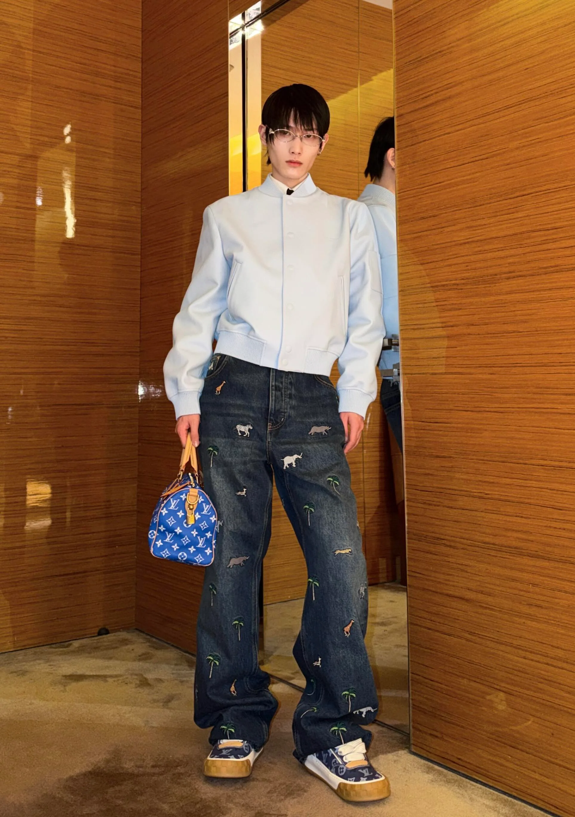 Джинсы Мужские Louis Vuitton 13187763