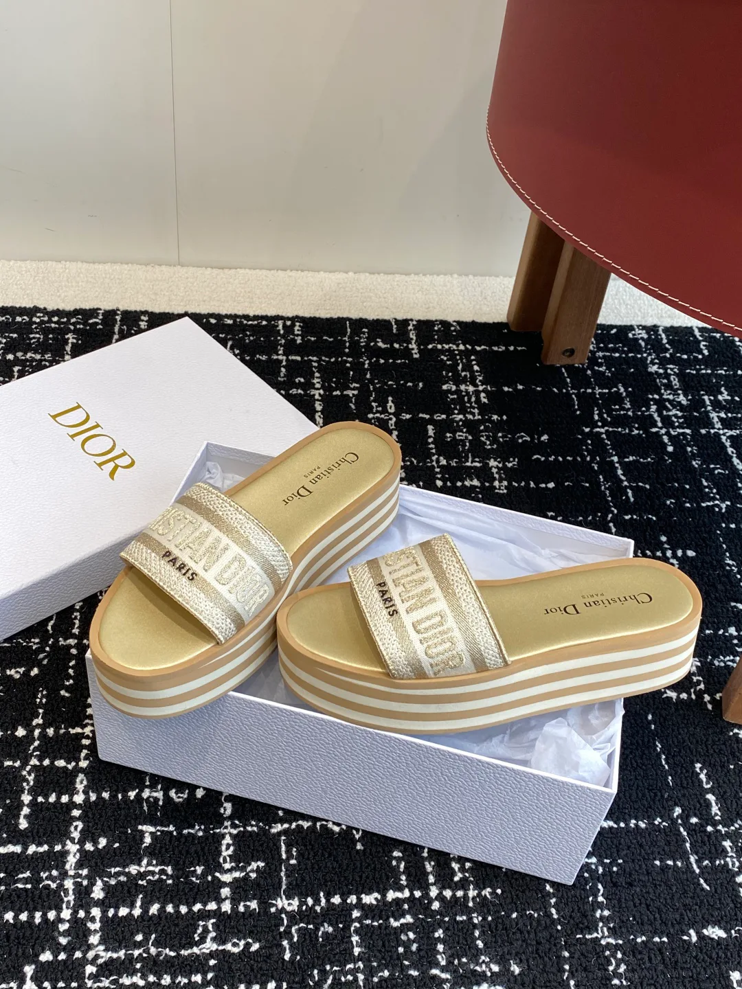 Шлепанцы Женские Christian Dior 17105