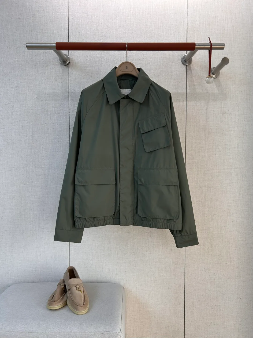Куртки И Пуховики Мужские Brunello Cucinelli 14624996