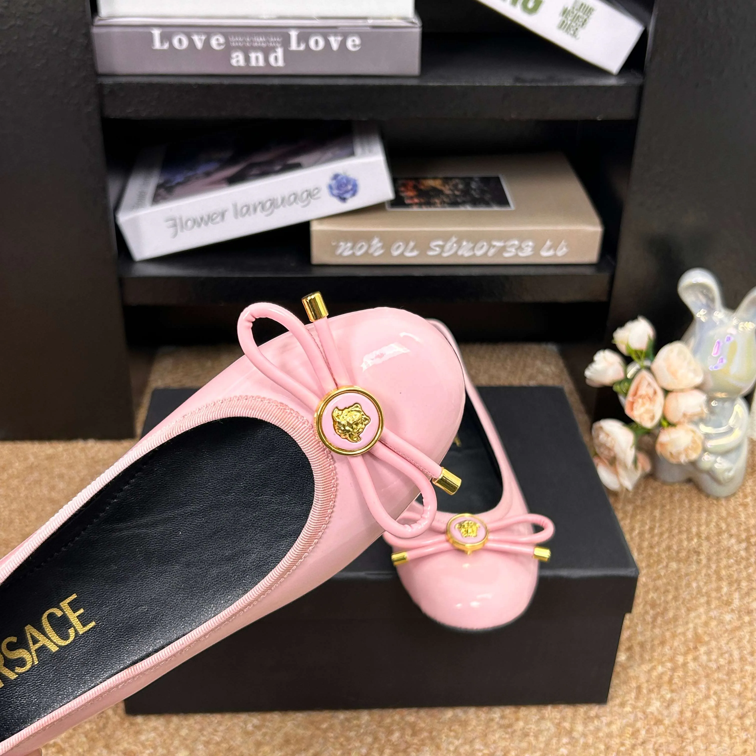 Балетки Женские Versace 9633244