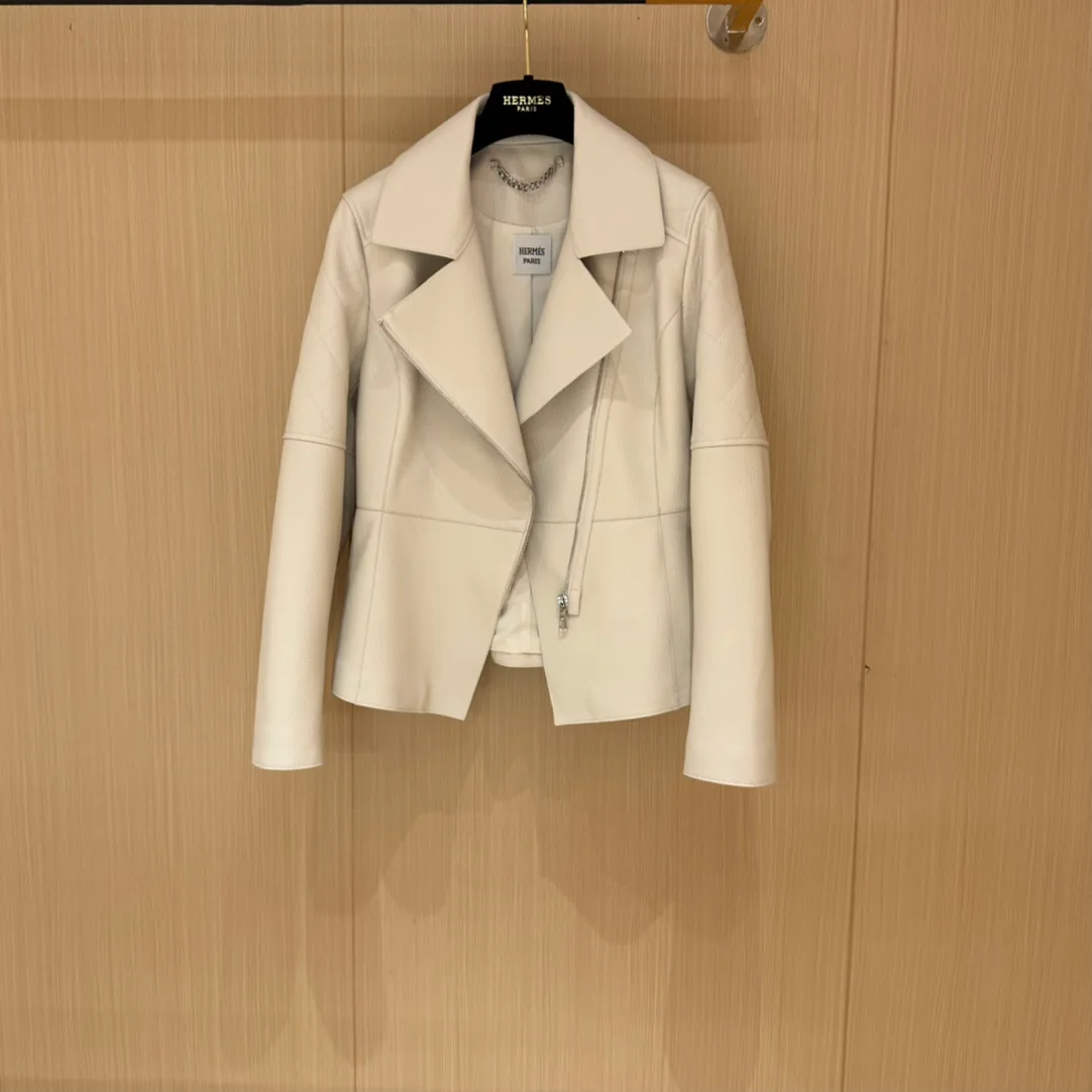 Кожаные Куртки И Дублёнки Женские Hermes 10037697
