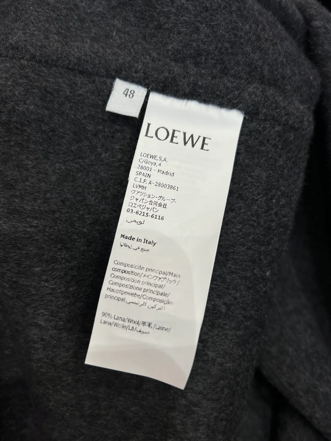 Пальто И Тренчи Мужские Loewe 10268196