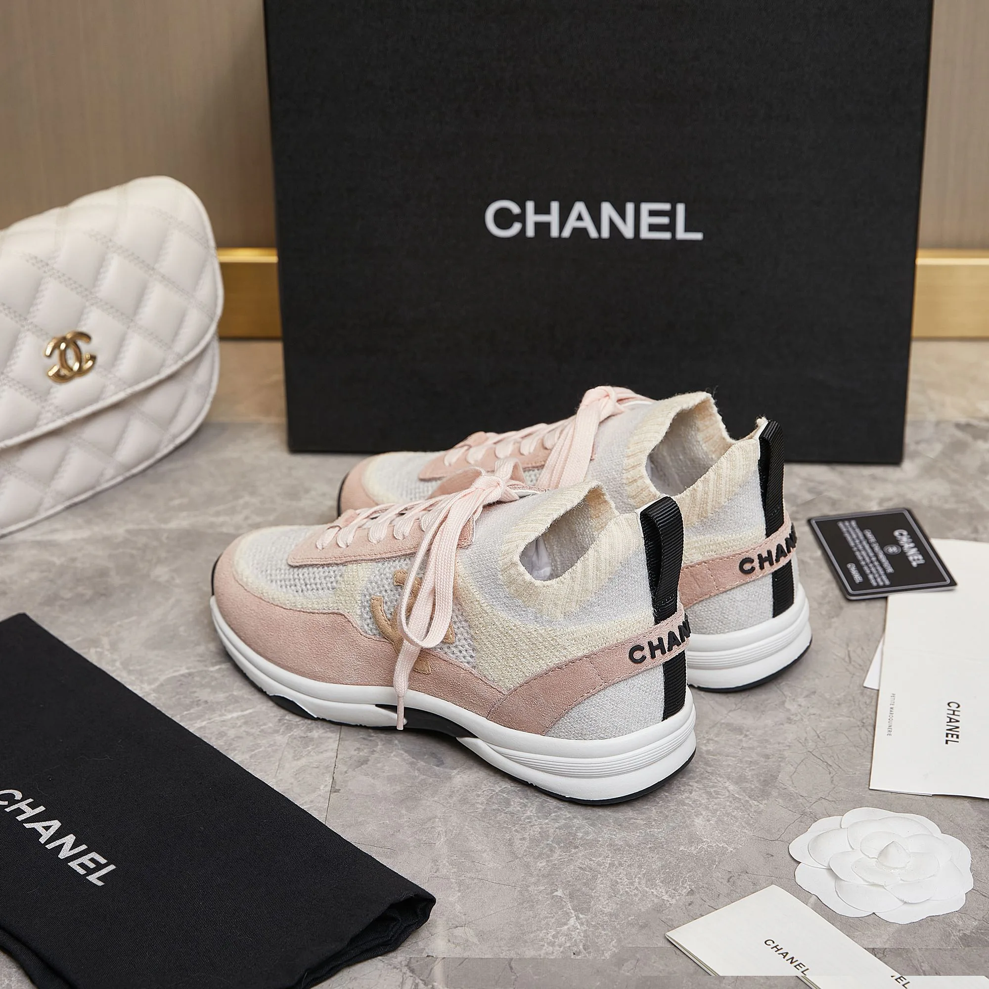 Кроссовки Женские Chanel 1268459