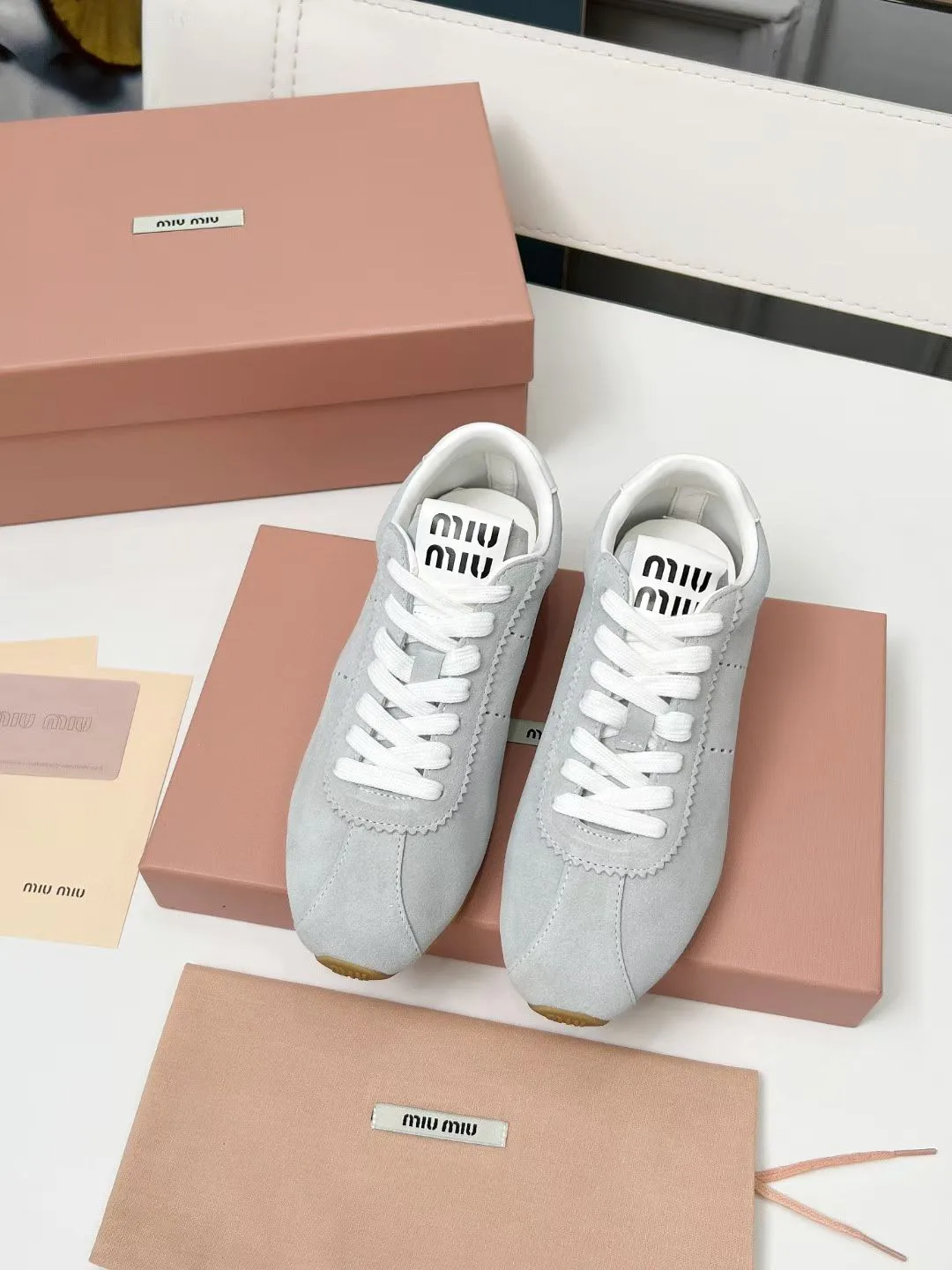 Кроссовки Женские Miu Miu 85709