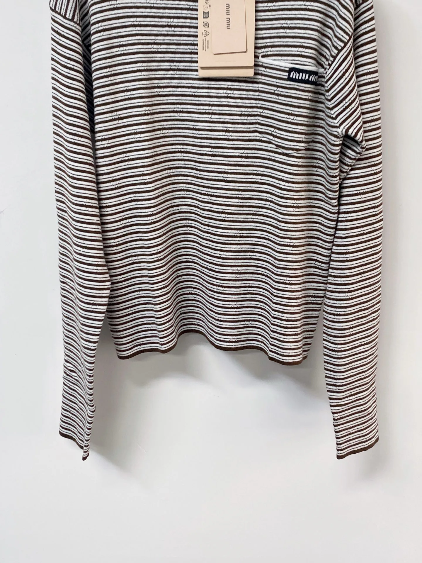 Лонгсливы Женские Miu Miu 11681885