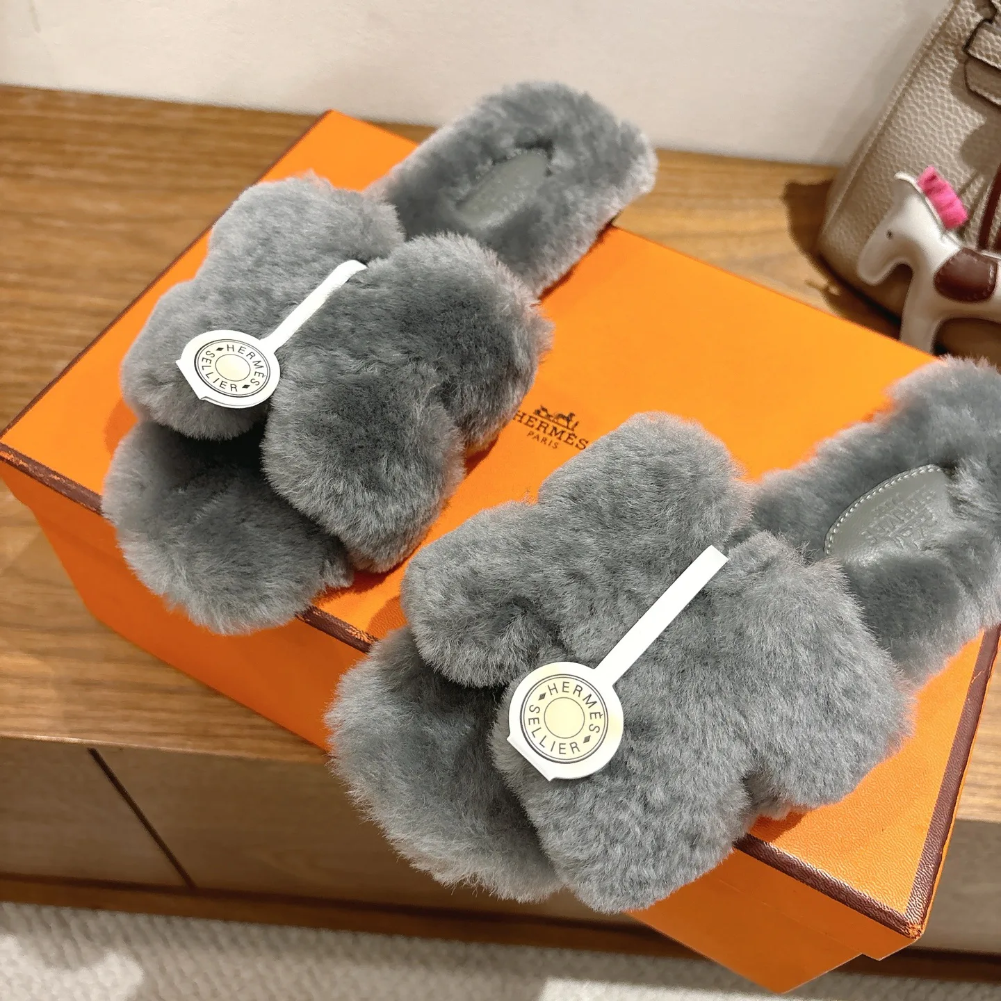 Тапочки Женские Hermes 4500909