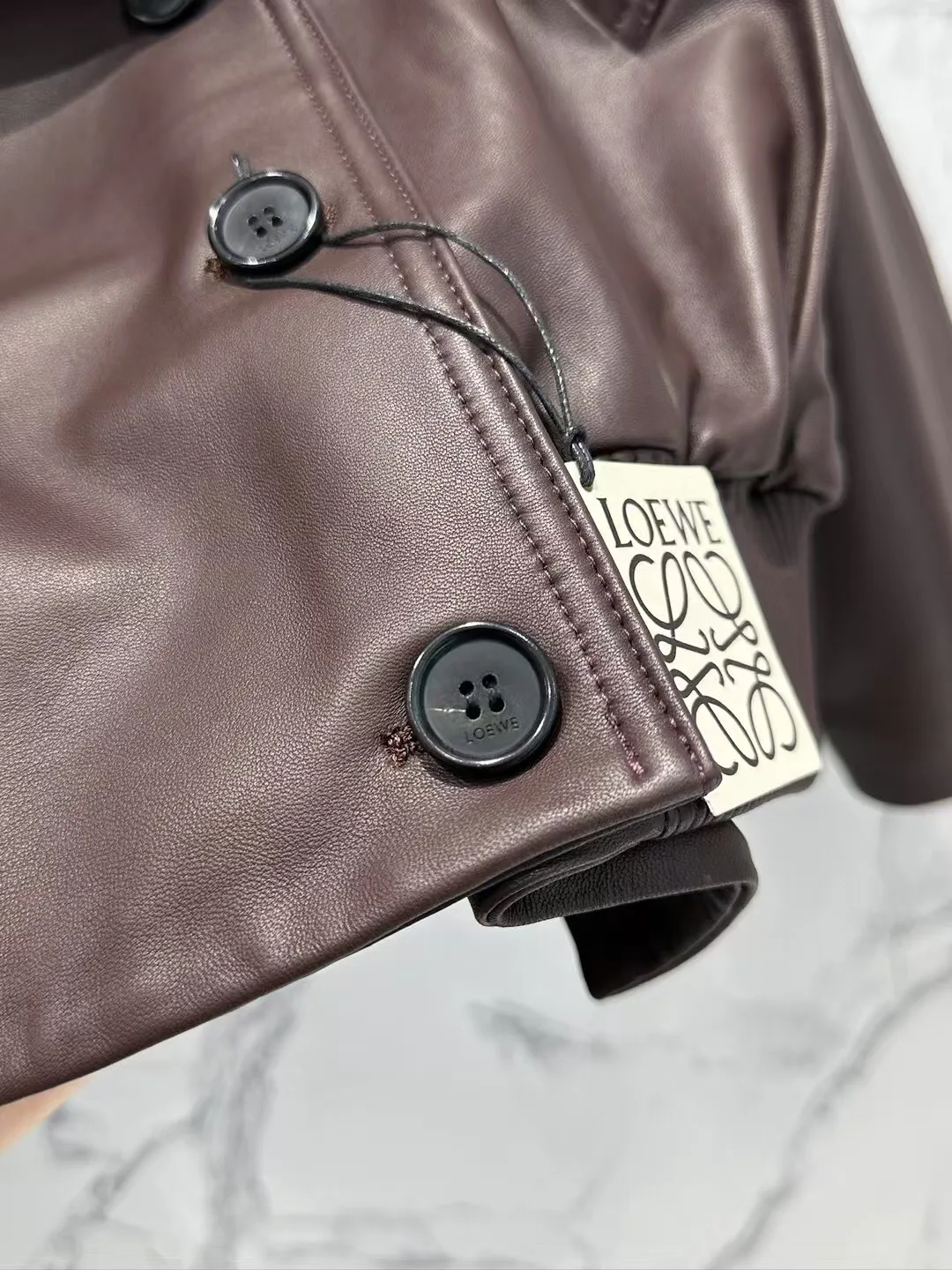 Кожаные Куртки И Дублёнки Женские Loewe 11428995