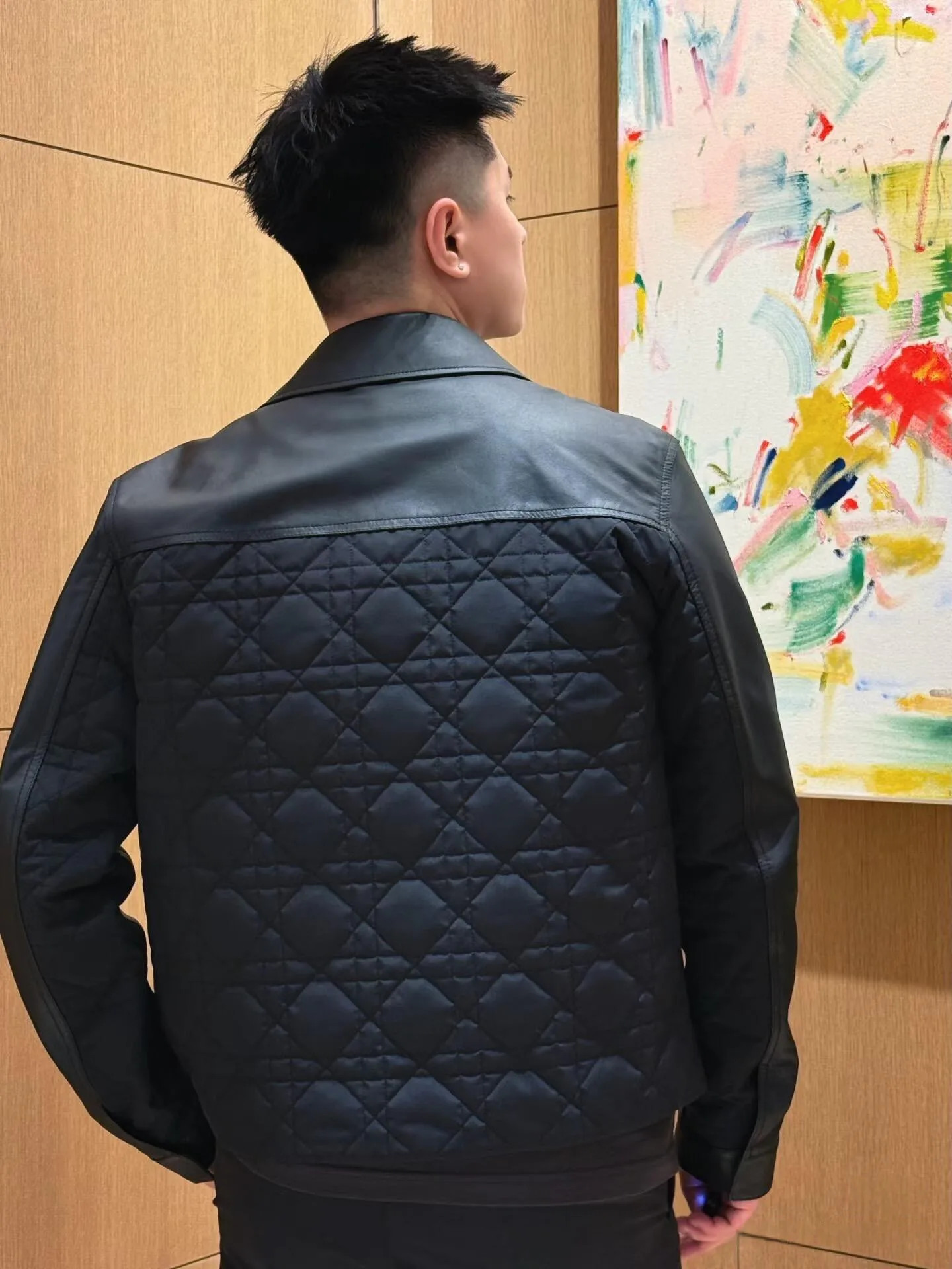 Кожаные Куртки И Дублёнки Мужские Christian Dior 5066964