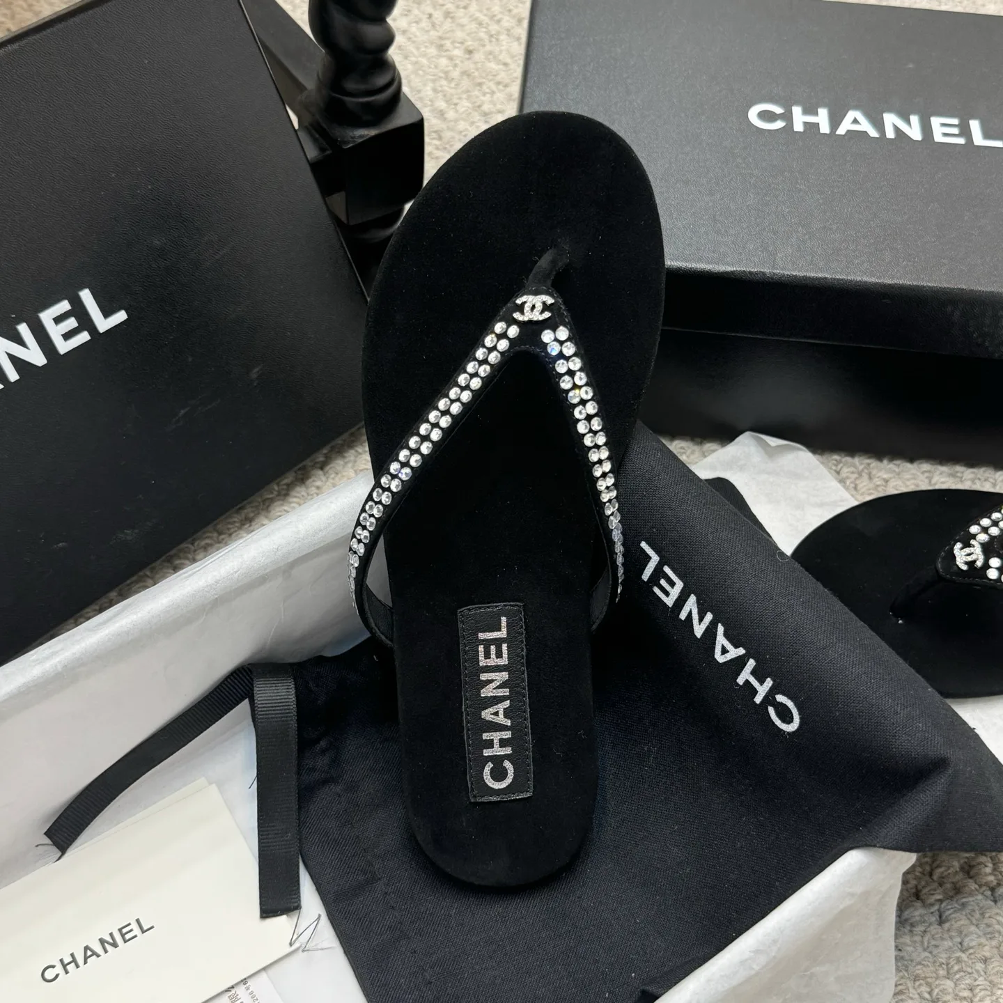 Шлепанцы Женские Chanel 13844