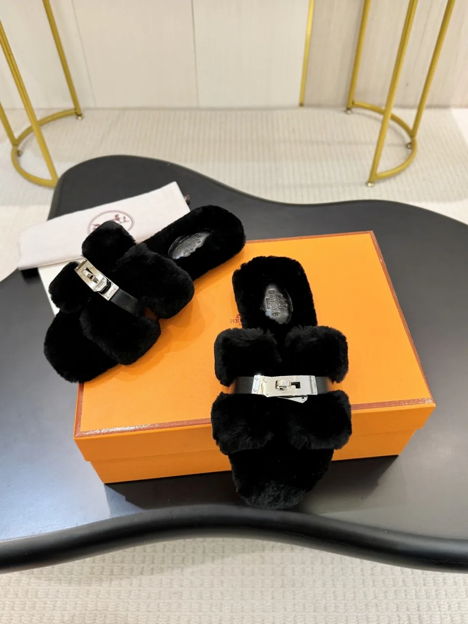 Тапочки Женские Hermes 97512