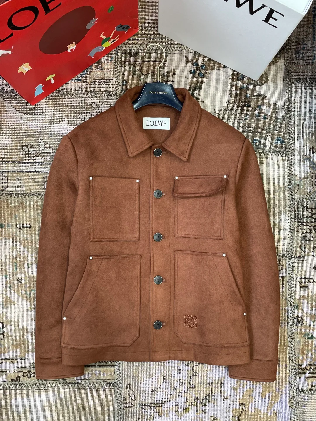 Кожаные Куртки И Дублёнки Мужские Loewe 5345002