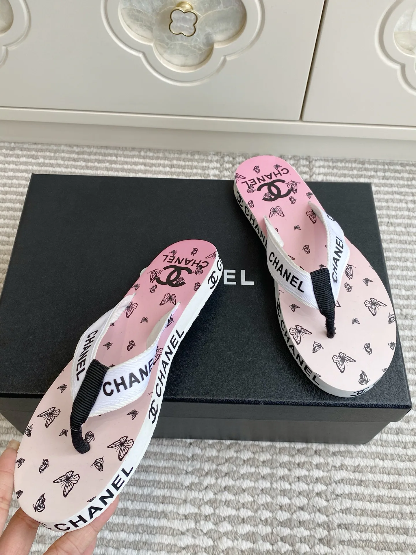 Шлепанцы Женские Chanel 11909731