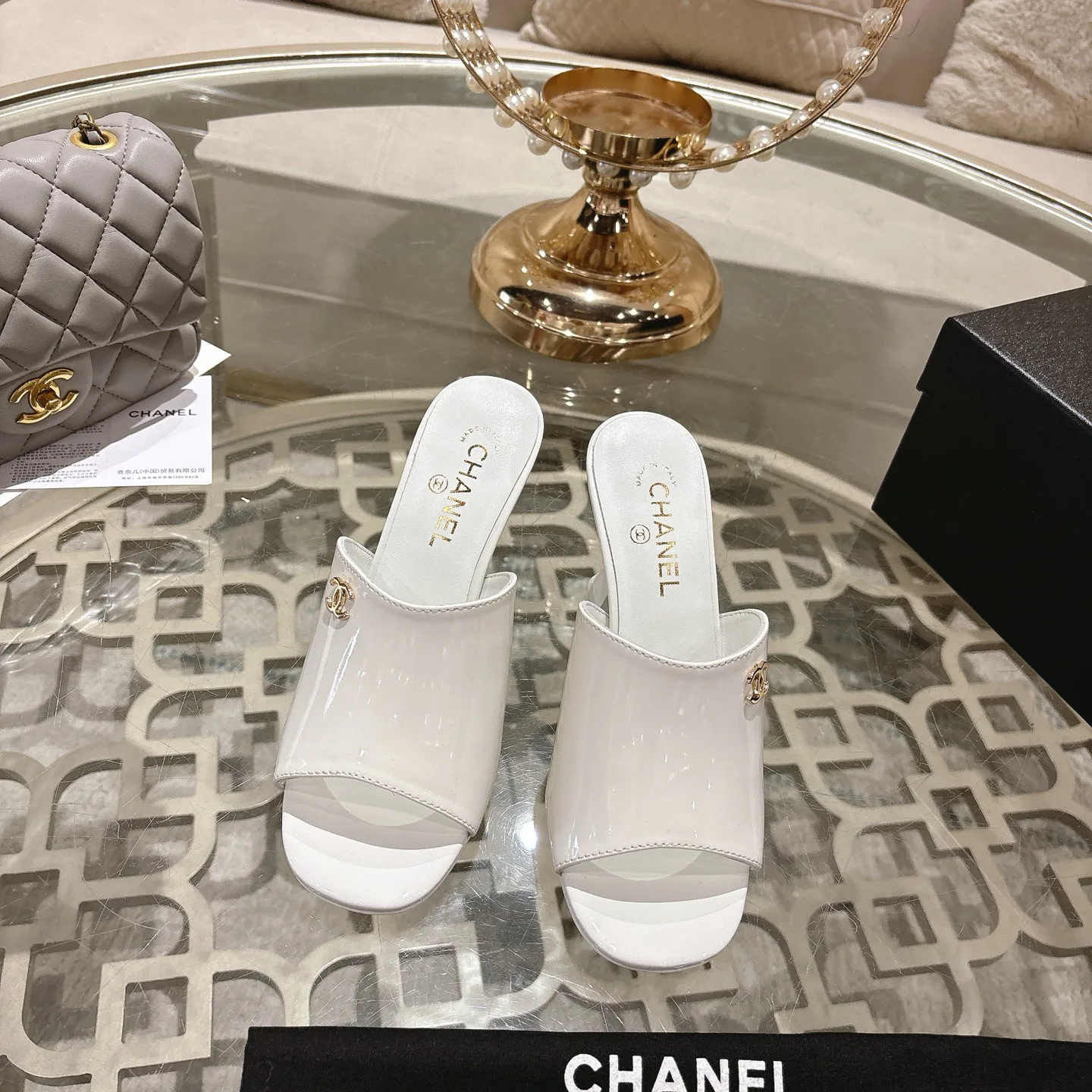 Босоножки Женские Chanel 1590813