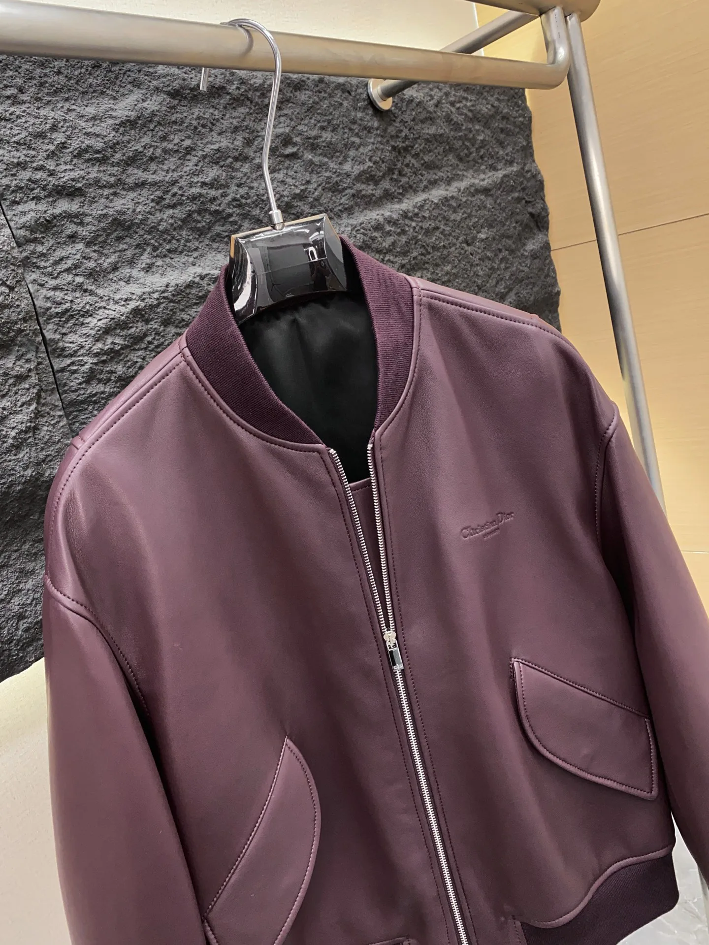 Кожаные Куртки И Дублёнки Мужские Christian Dior 608142