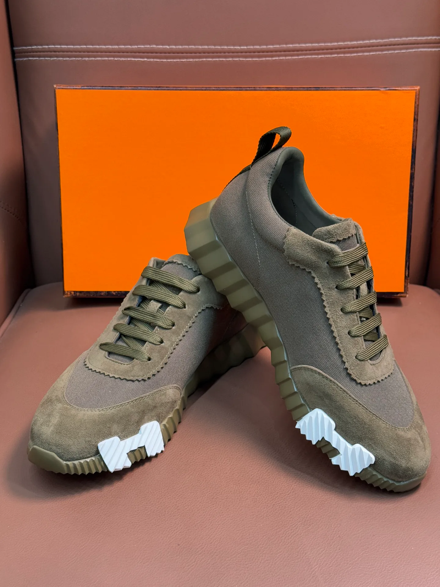 Кроссовки Мужские Hermes 153086