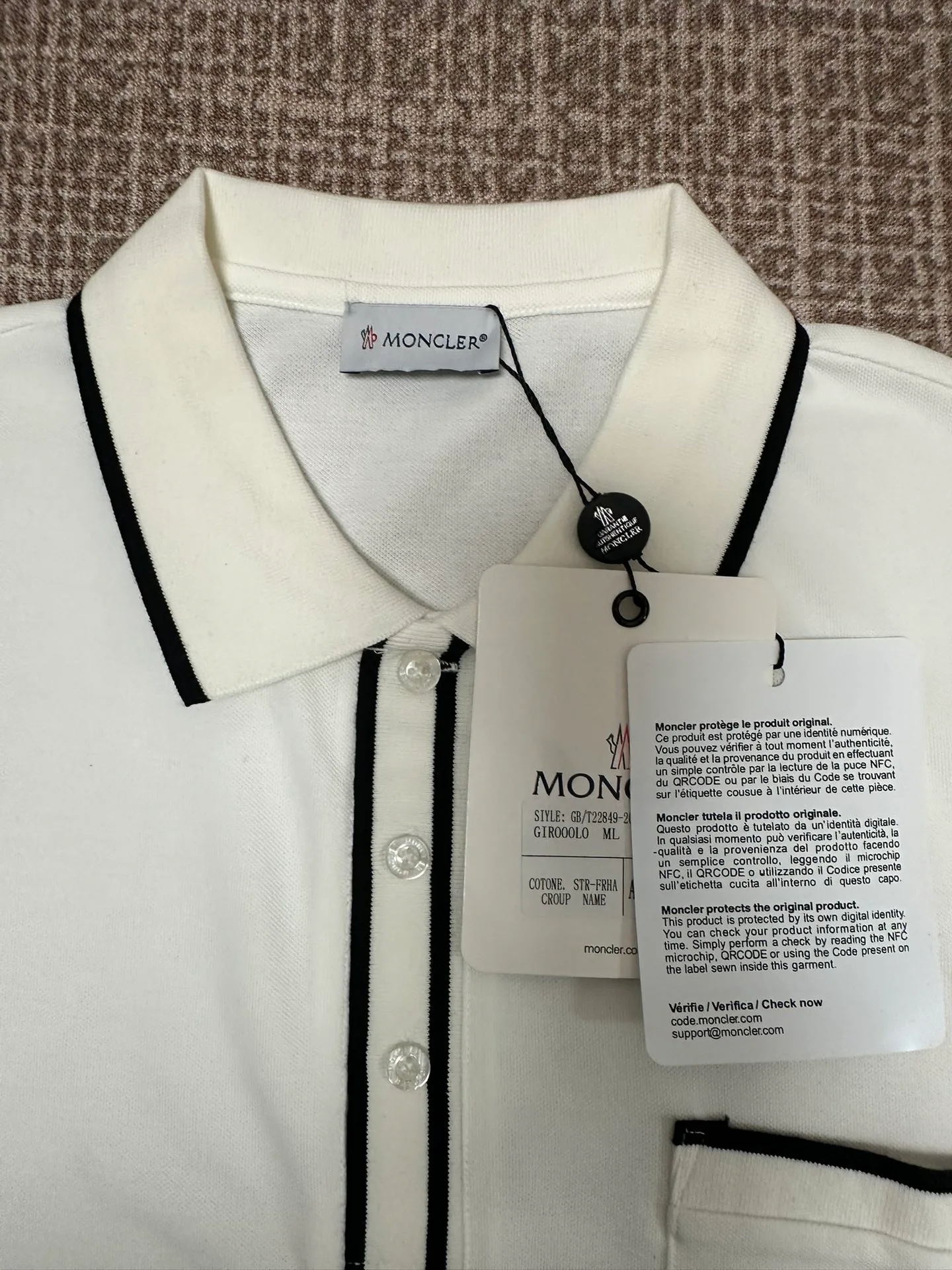 Рубашки Мужские Moncler 1617482