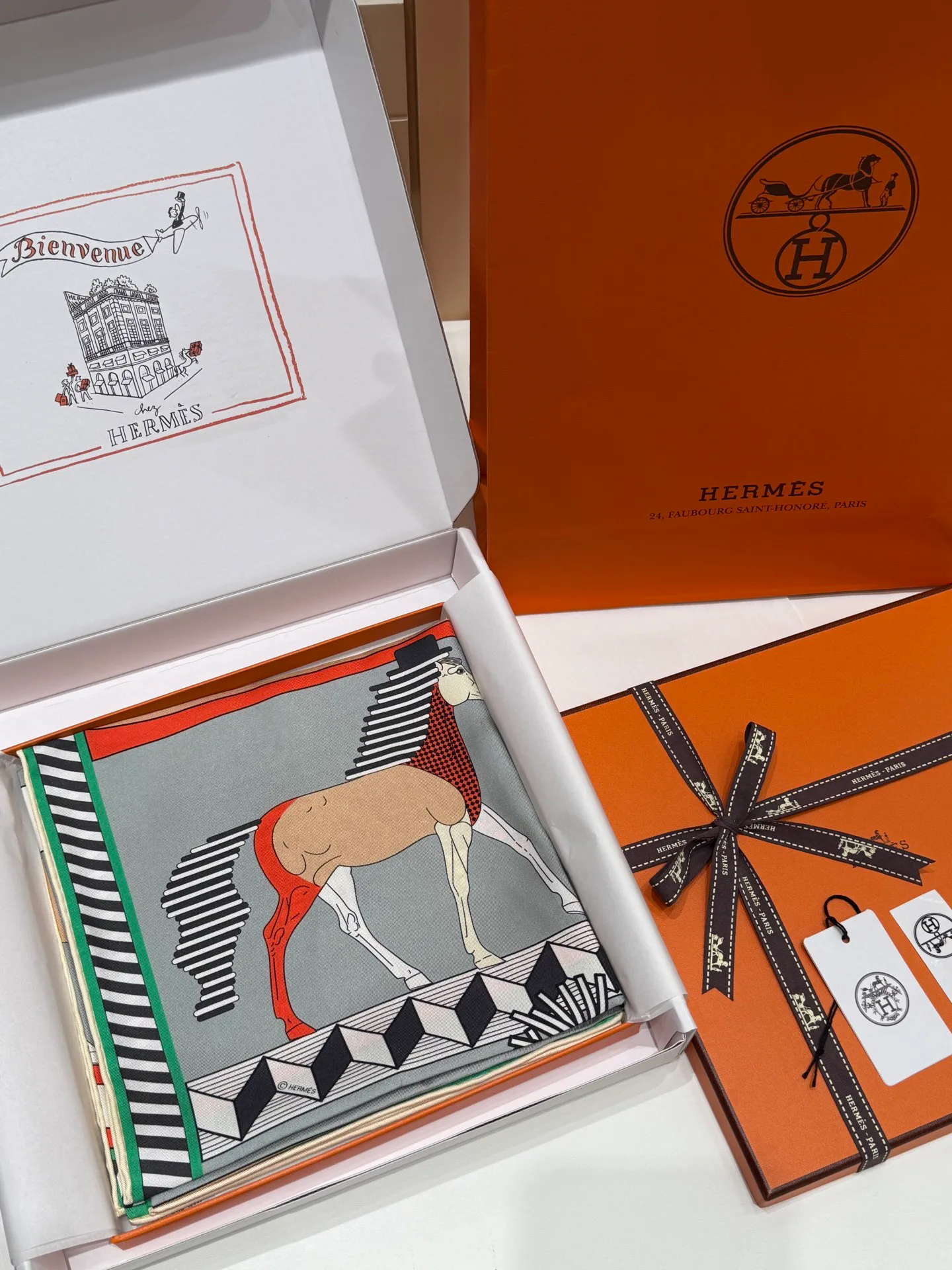 Платки Hermes 5892456