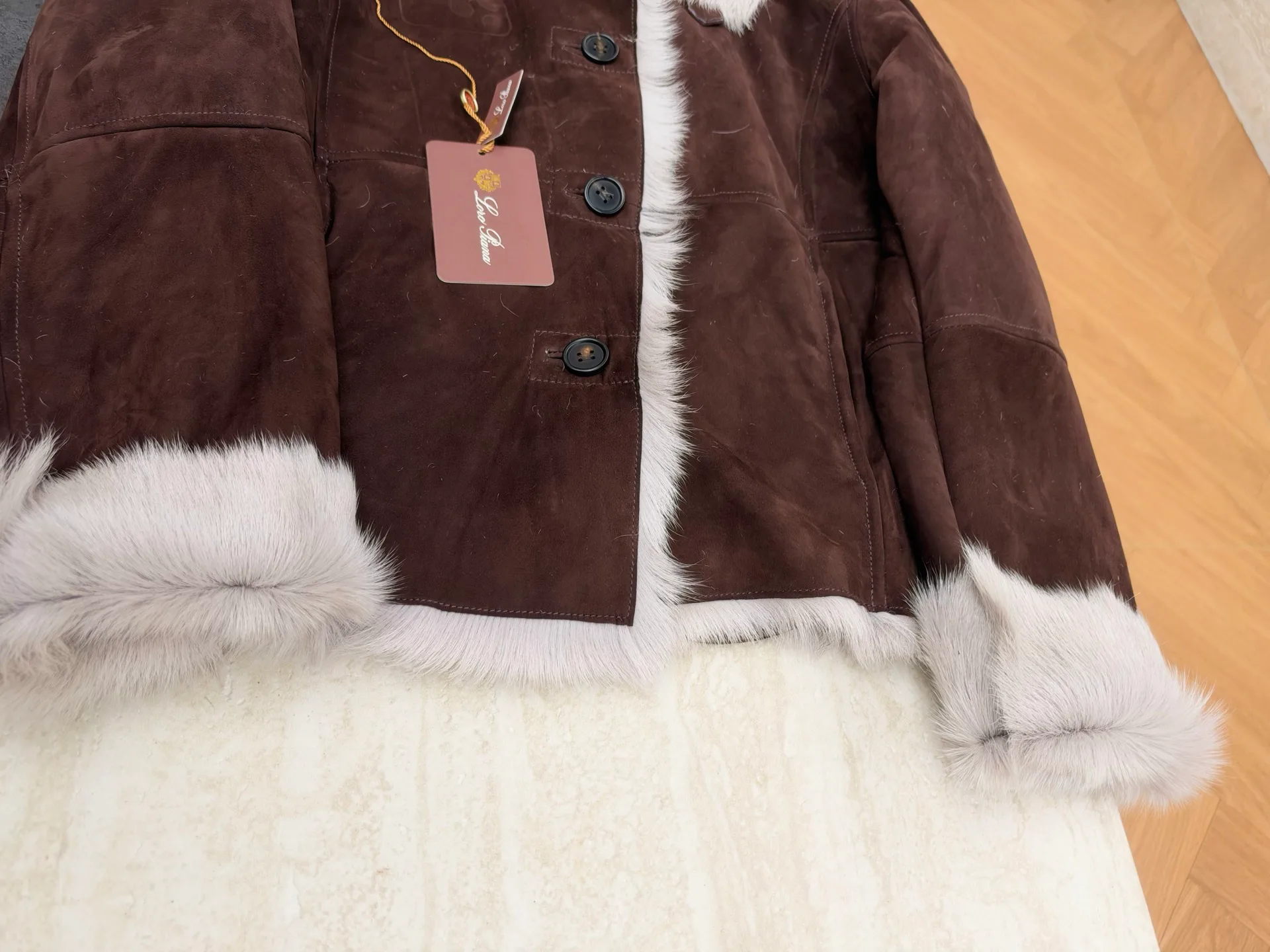 Кожаные Куртки И Дублёнки Женские Loro Piana 19407137