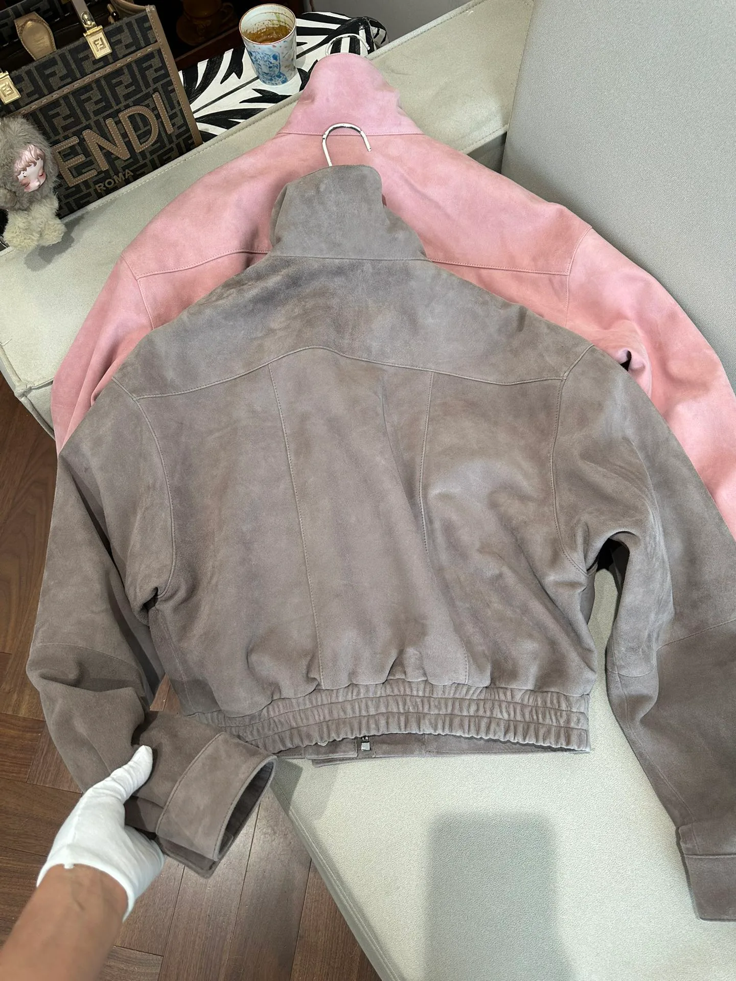 Кожаные Куртки И Дублёнки Женские Saint Laurent 11460650