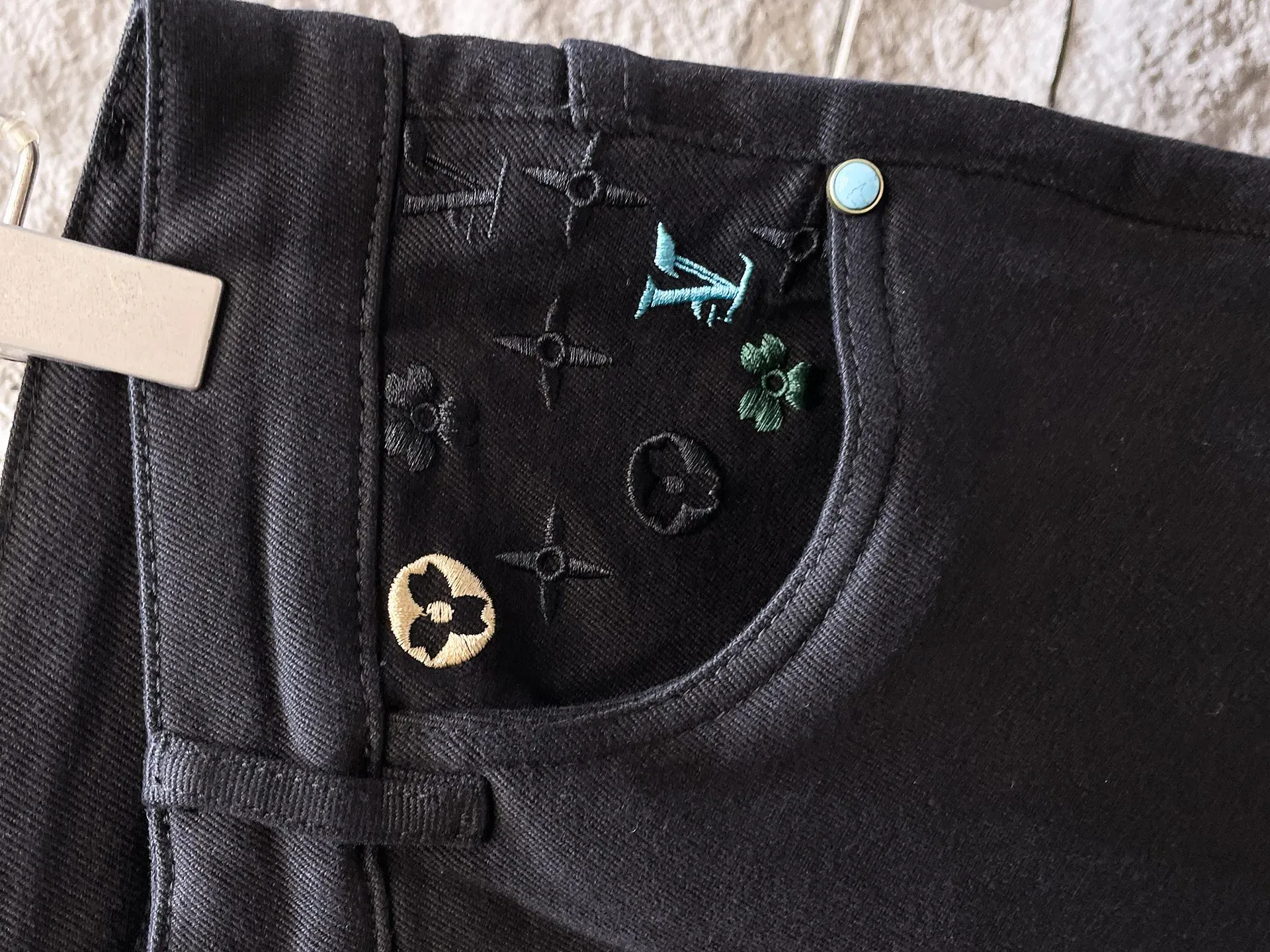 Джинсы Мужские Louis Vuitton 877530