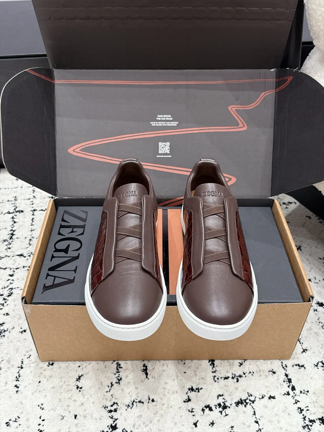 Кроссовки Мужские Zegna 18406563