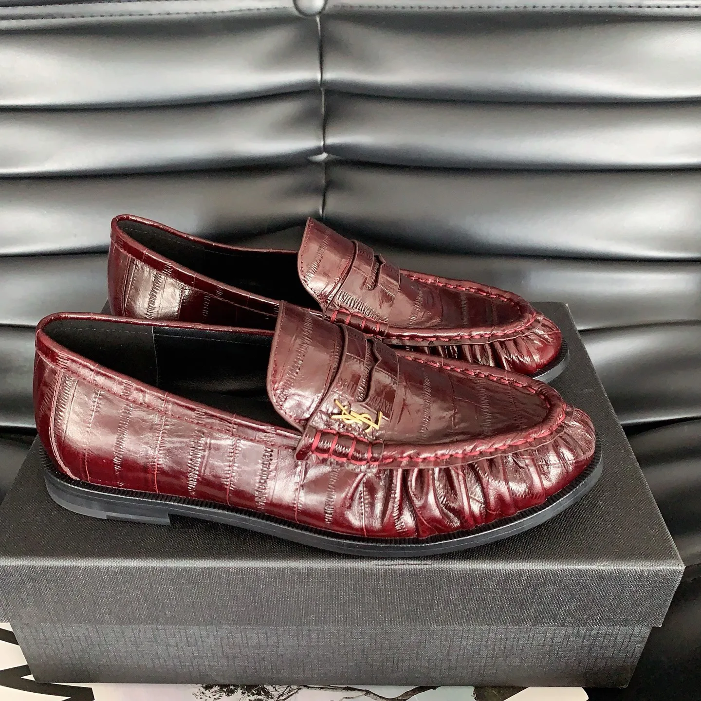 Лоферы И Мокасины Женские Saint Laurent 809063