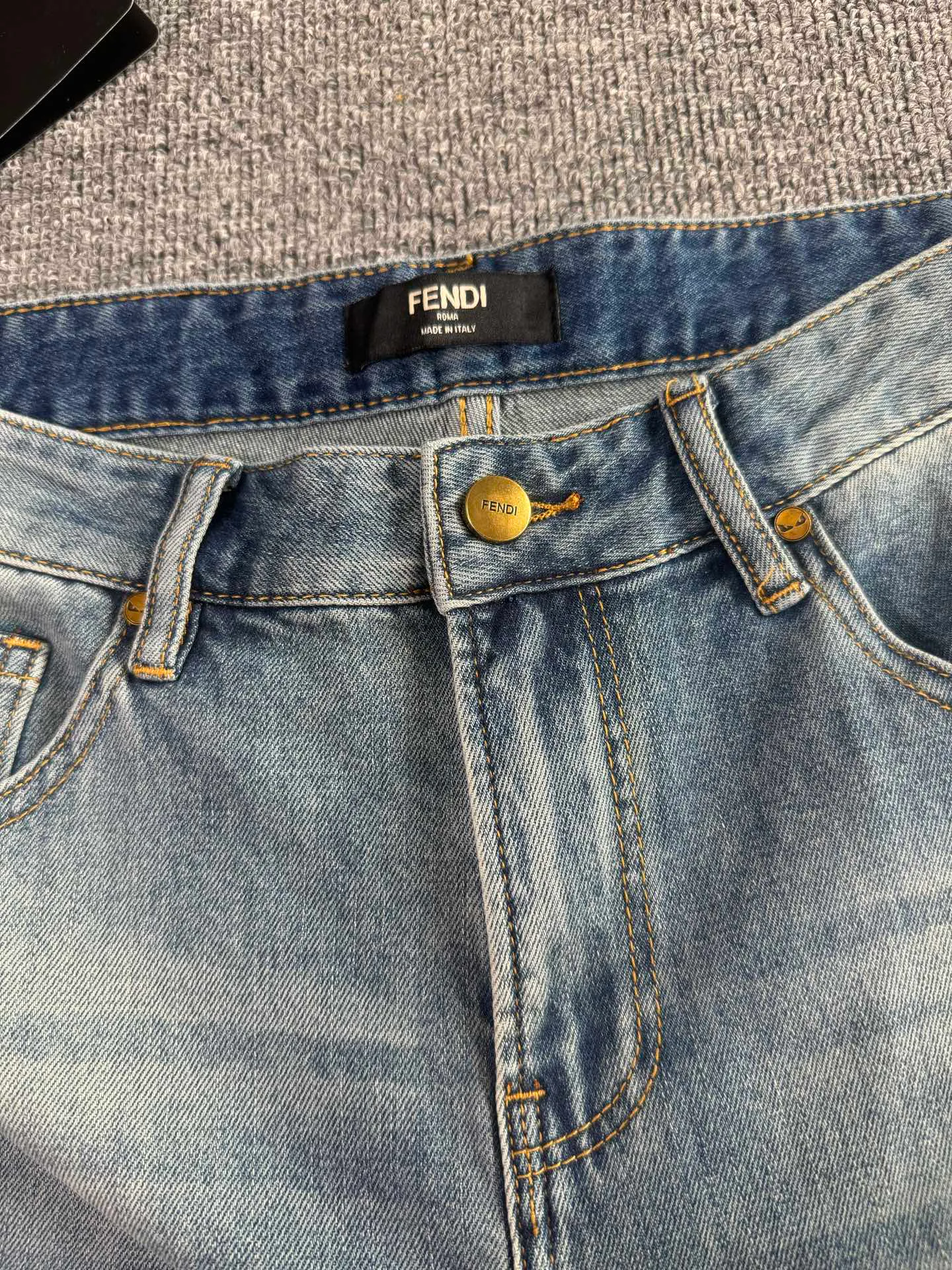 Джинсы Мужские Fendi 495477