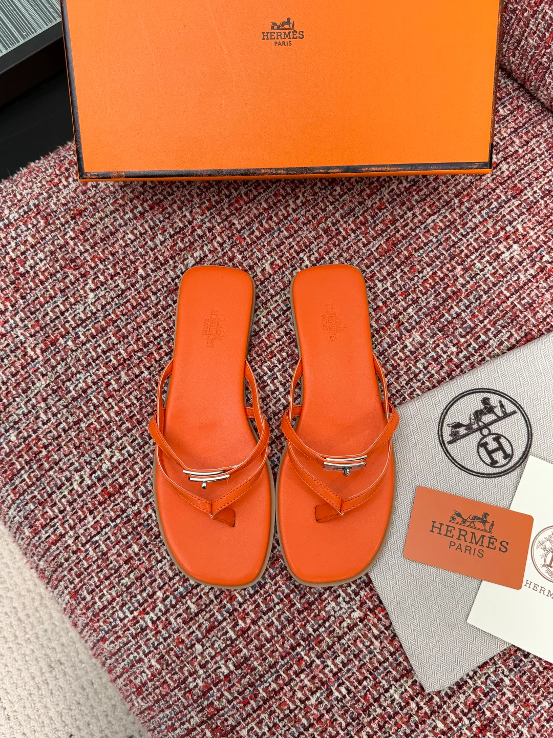 Шлепанцы Женские Hermes 1809511