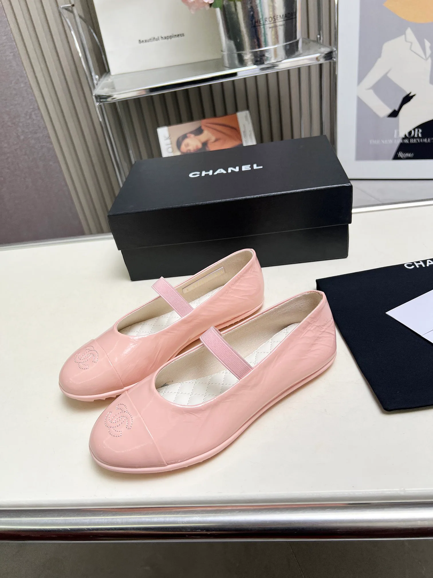 Балетки Женские Chanel 1306810