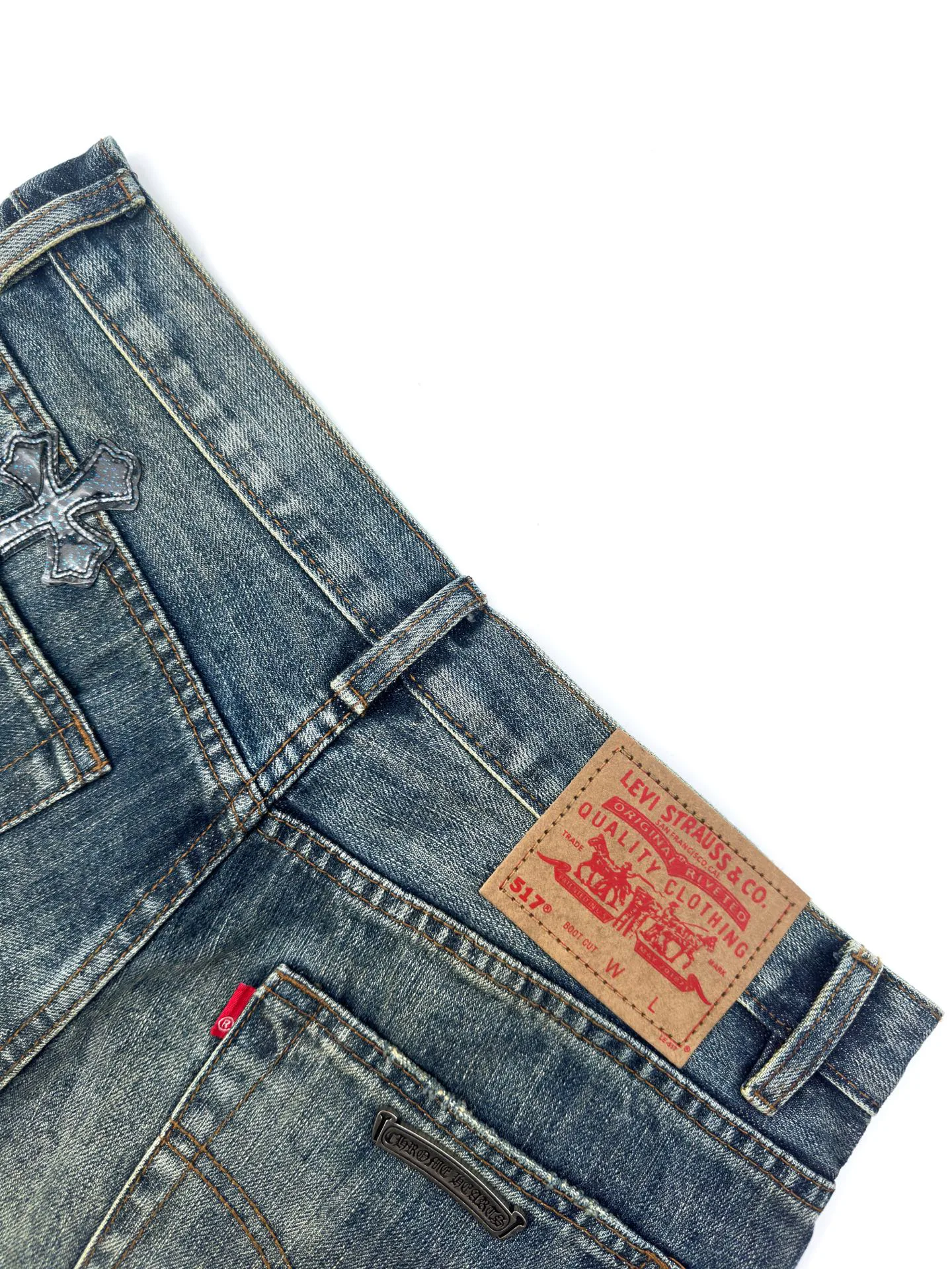 Джинсы Мужские Chrome Hearts 18537453