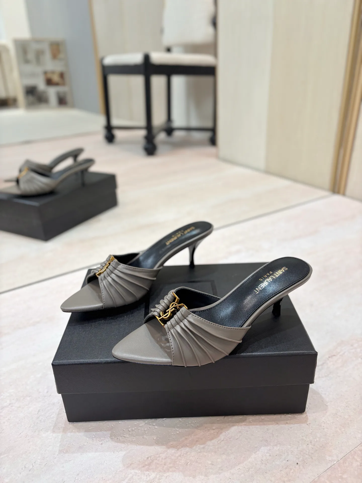Мюли И Сабо Женские Saint Laurent 17476036