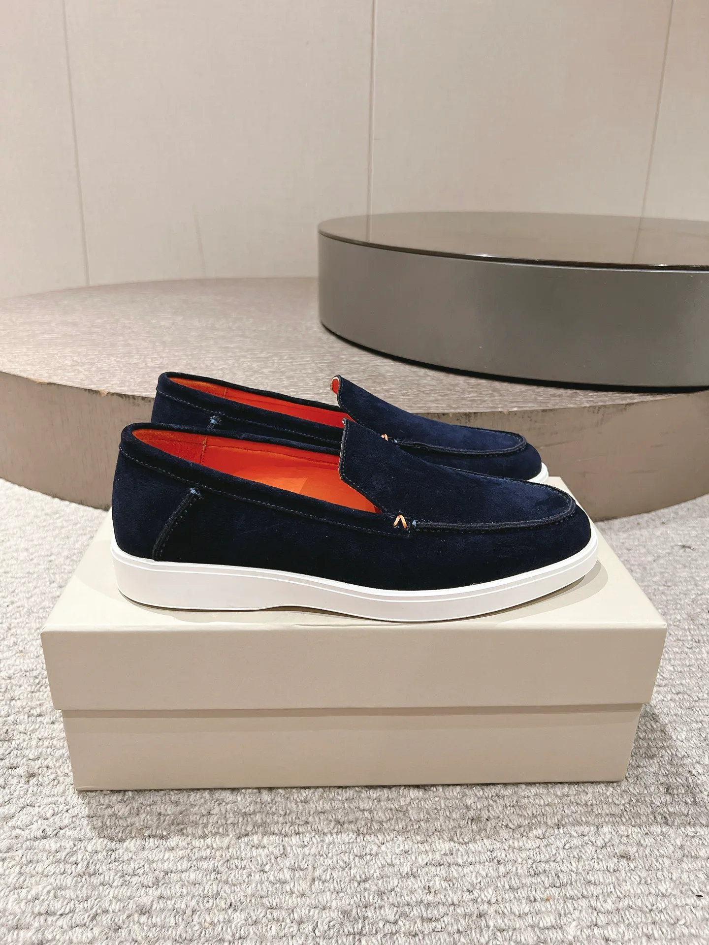 Лоферы И Туфли Мужские Santoni 17409245