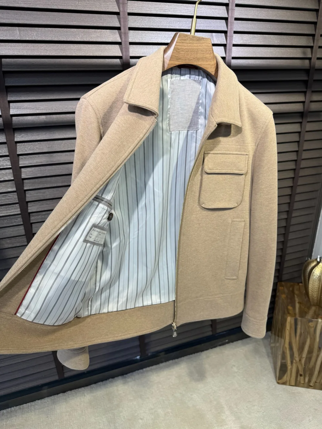 Куртки И Пуховики Мужские Brunello Cucinelli 1860028