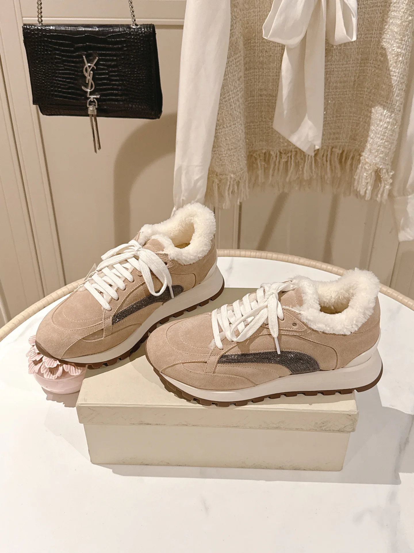 Кроссовки Женские Brunello Cucinelli 137684