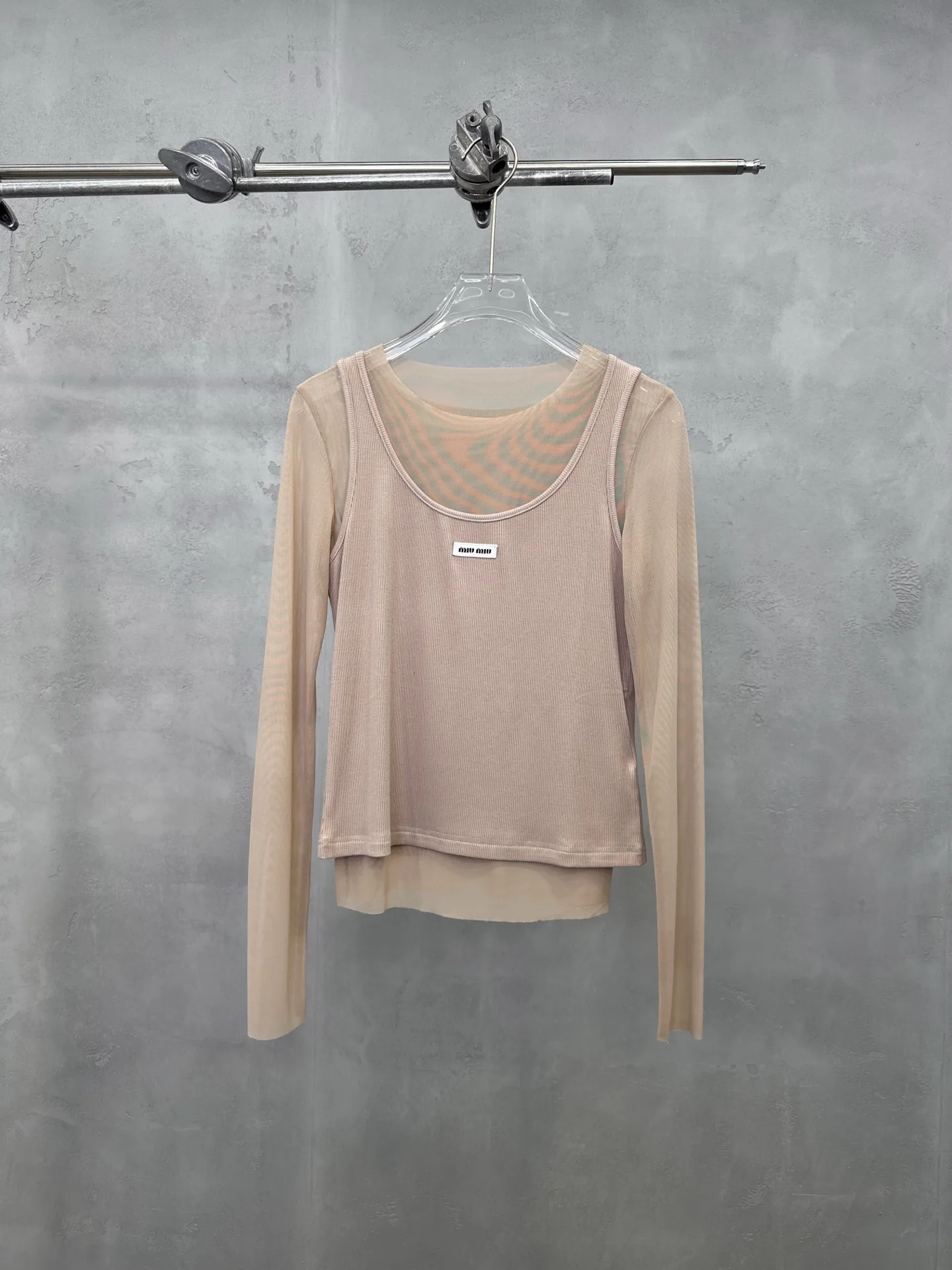 Лонгсливы Женские Miu Miu 14379126