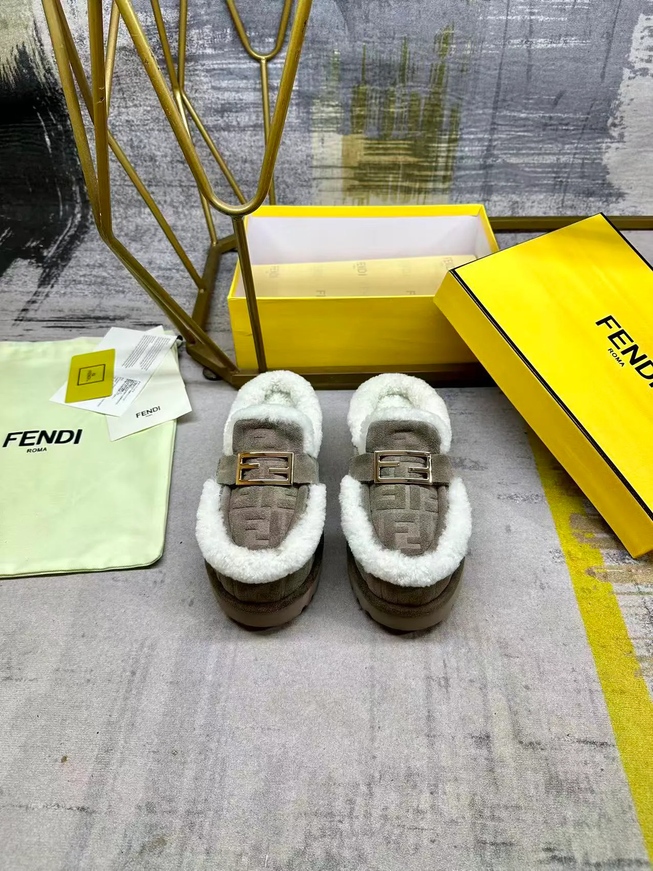 Мюли И Сабо Женские Fendi 472251