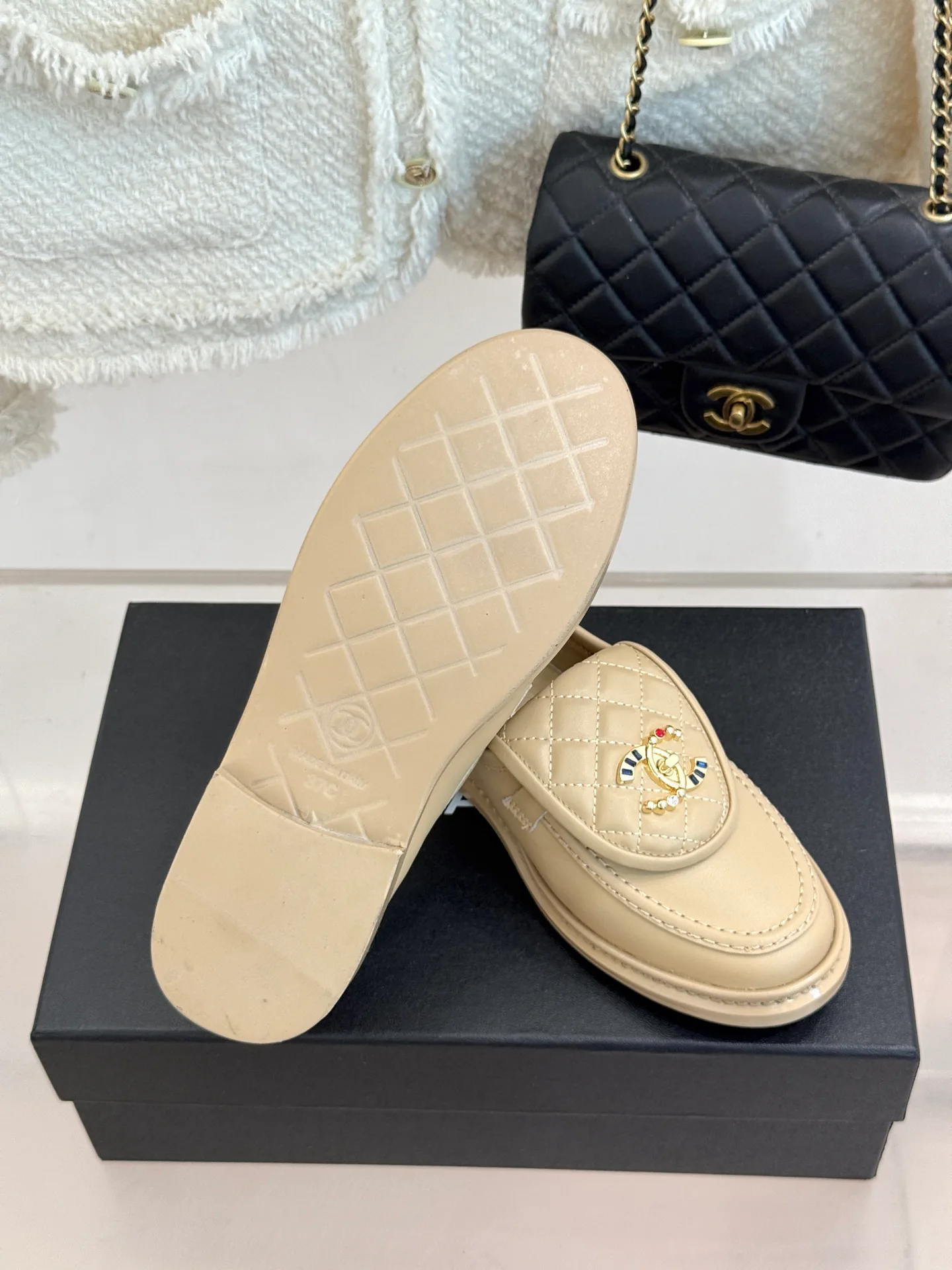 Лоферы И Мокасины Женские Chanel 17336064